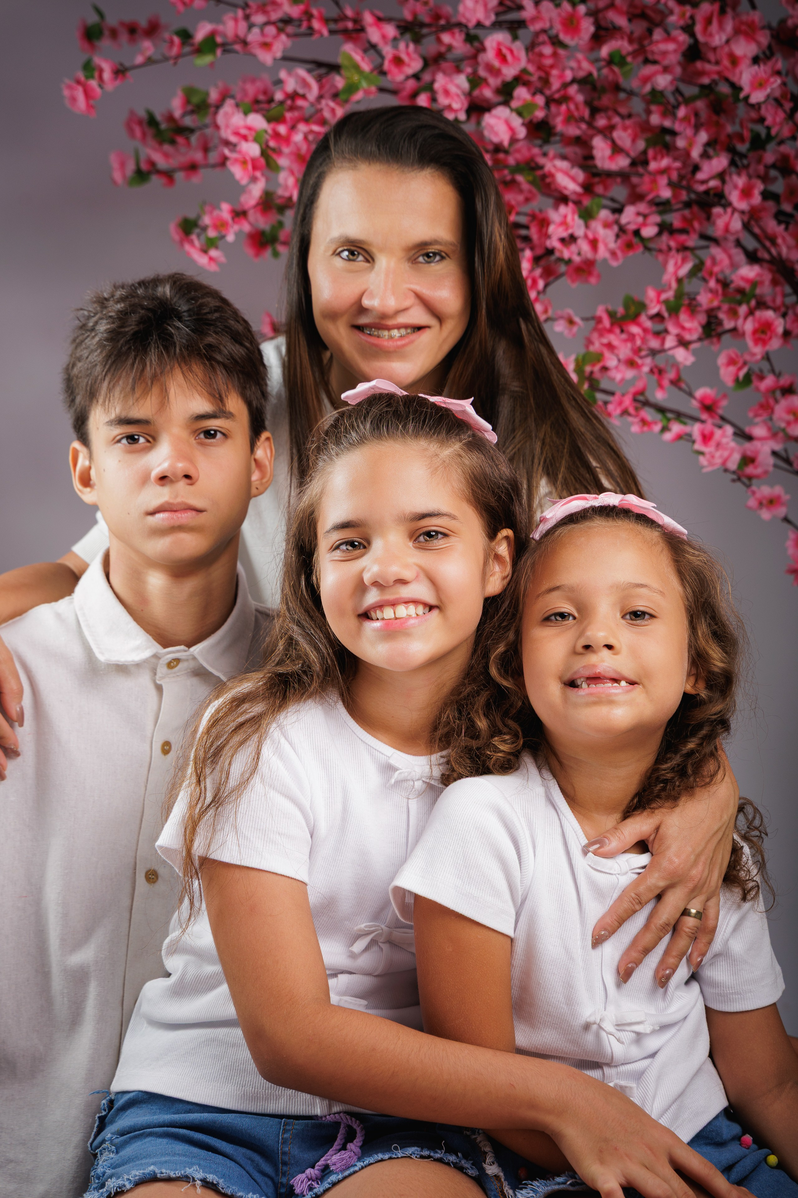 Dia das Mães — Kaly e filhos. Lucas Edgard, Fotógrafo em Teresina — PI. Família, Festas, Casais, Gestantes e Retratos Profissionais