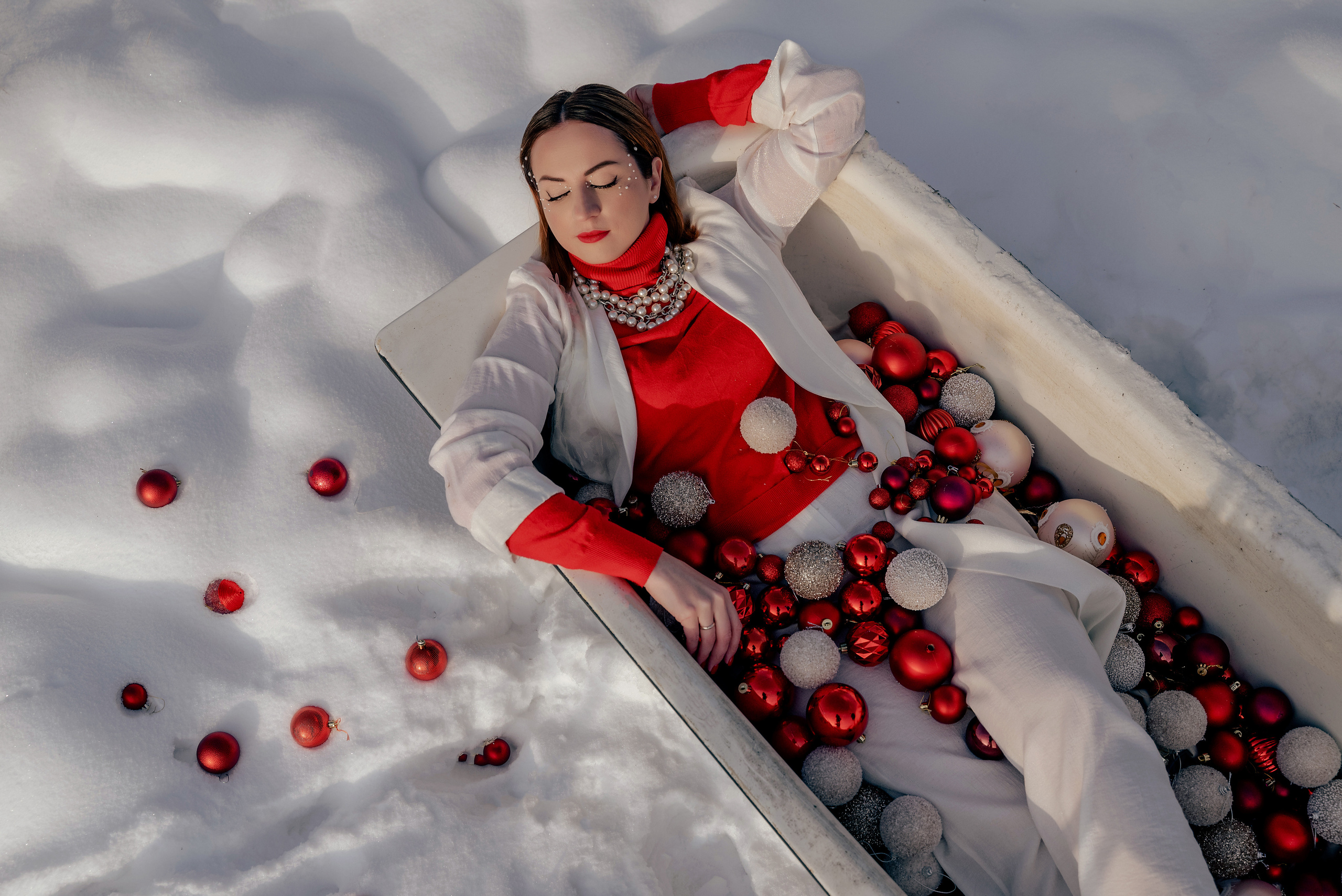 Christmas bath. Ваш фотограф в Латгалии — Александра Юхневича!