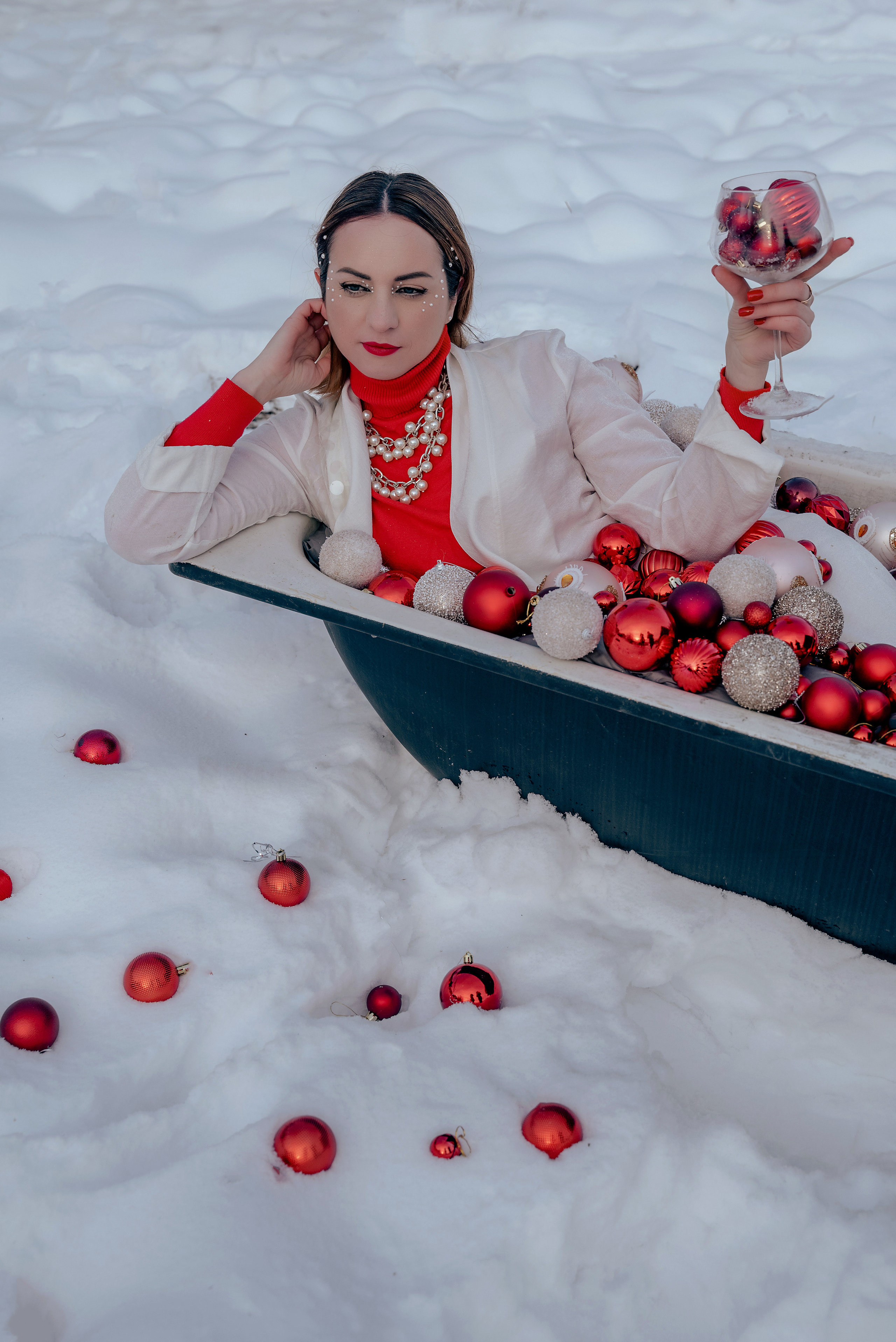 Christmas bath. Ваш фотограф в Латгалии — Александра Юхневича!
