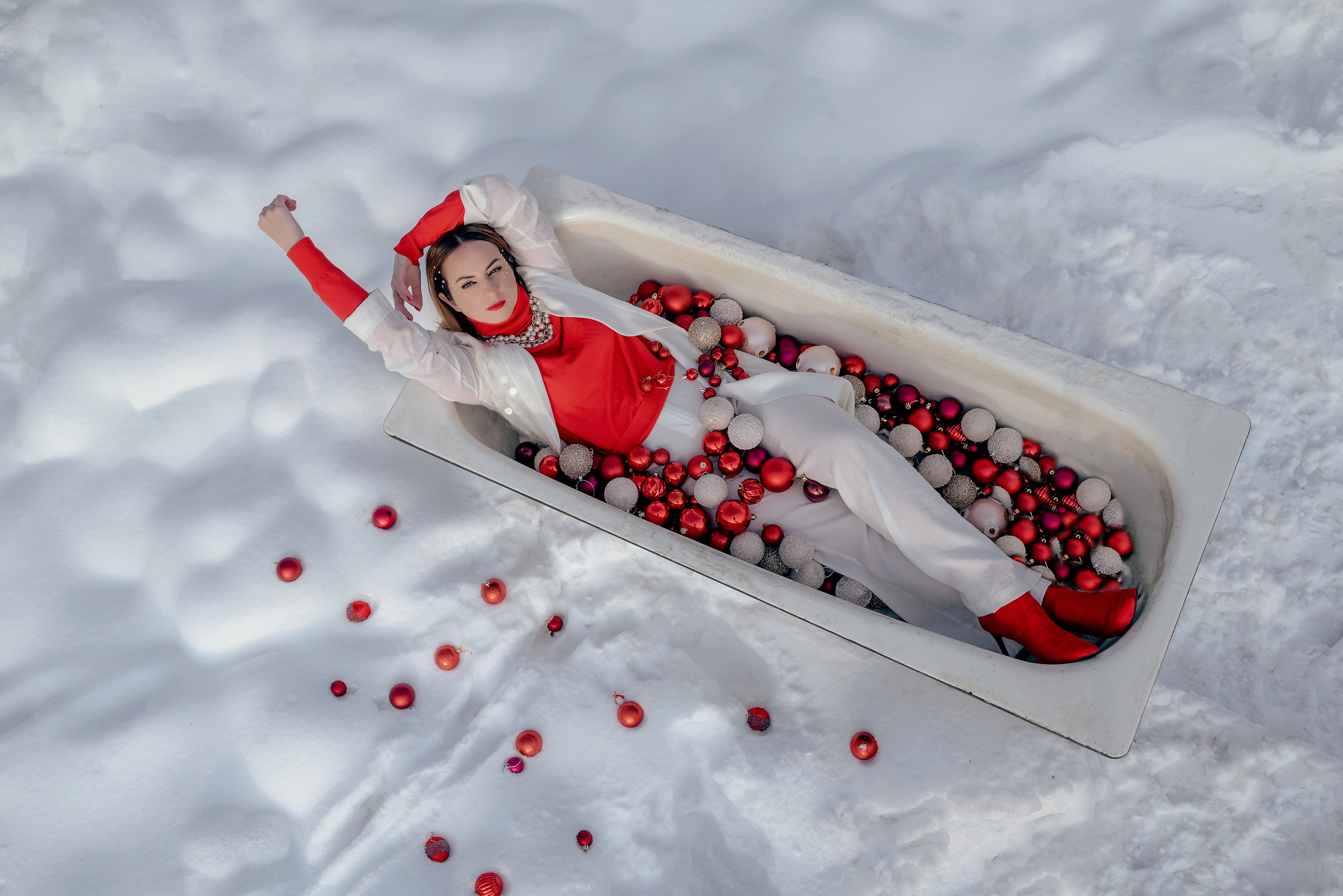Christmas bath. Ваш фотограф в Латгалии — Александра Юхневича!