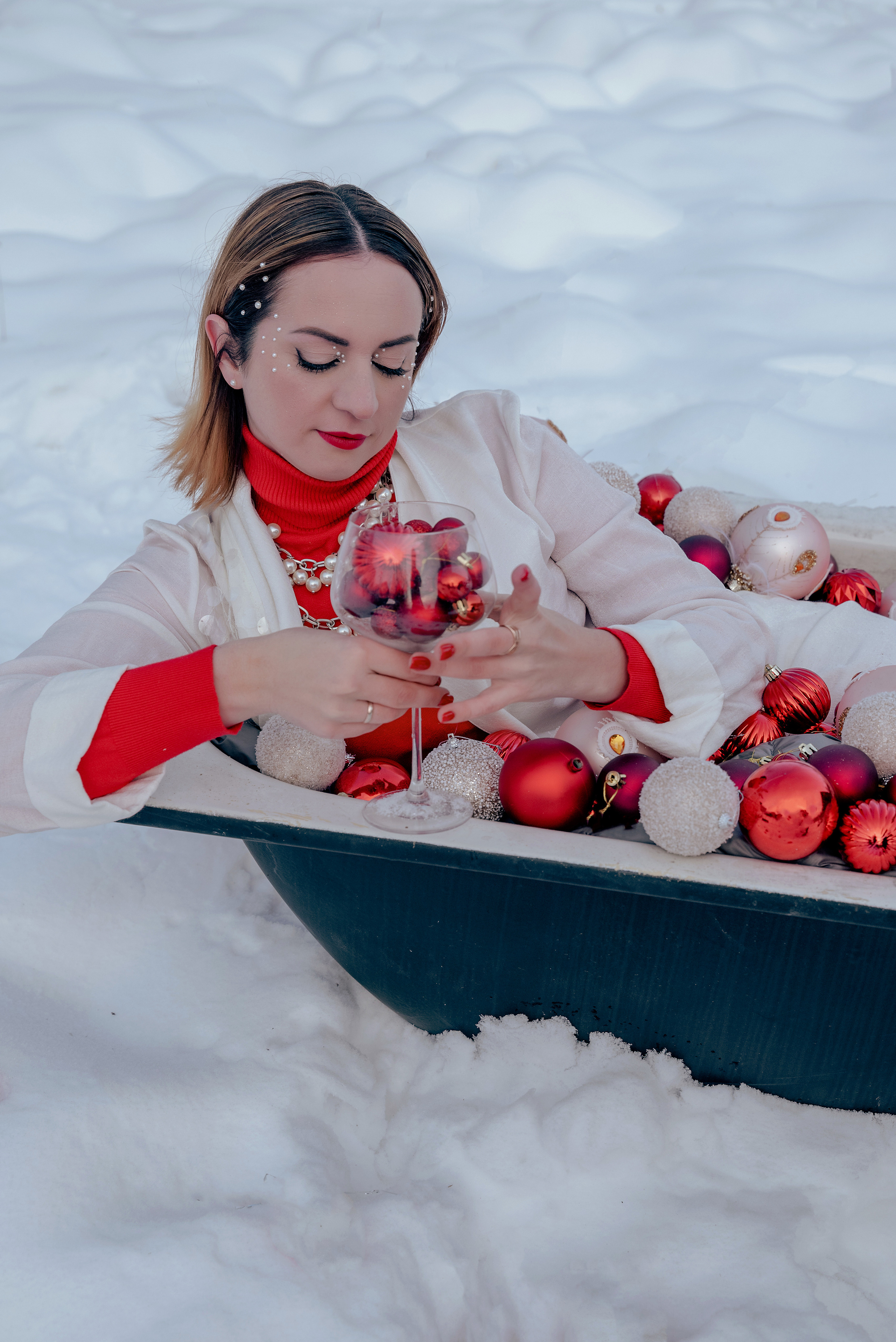 Christmas bath. Ваш фотограф в Латгалии — Александра Юхневича!