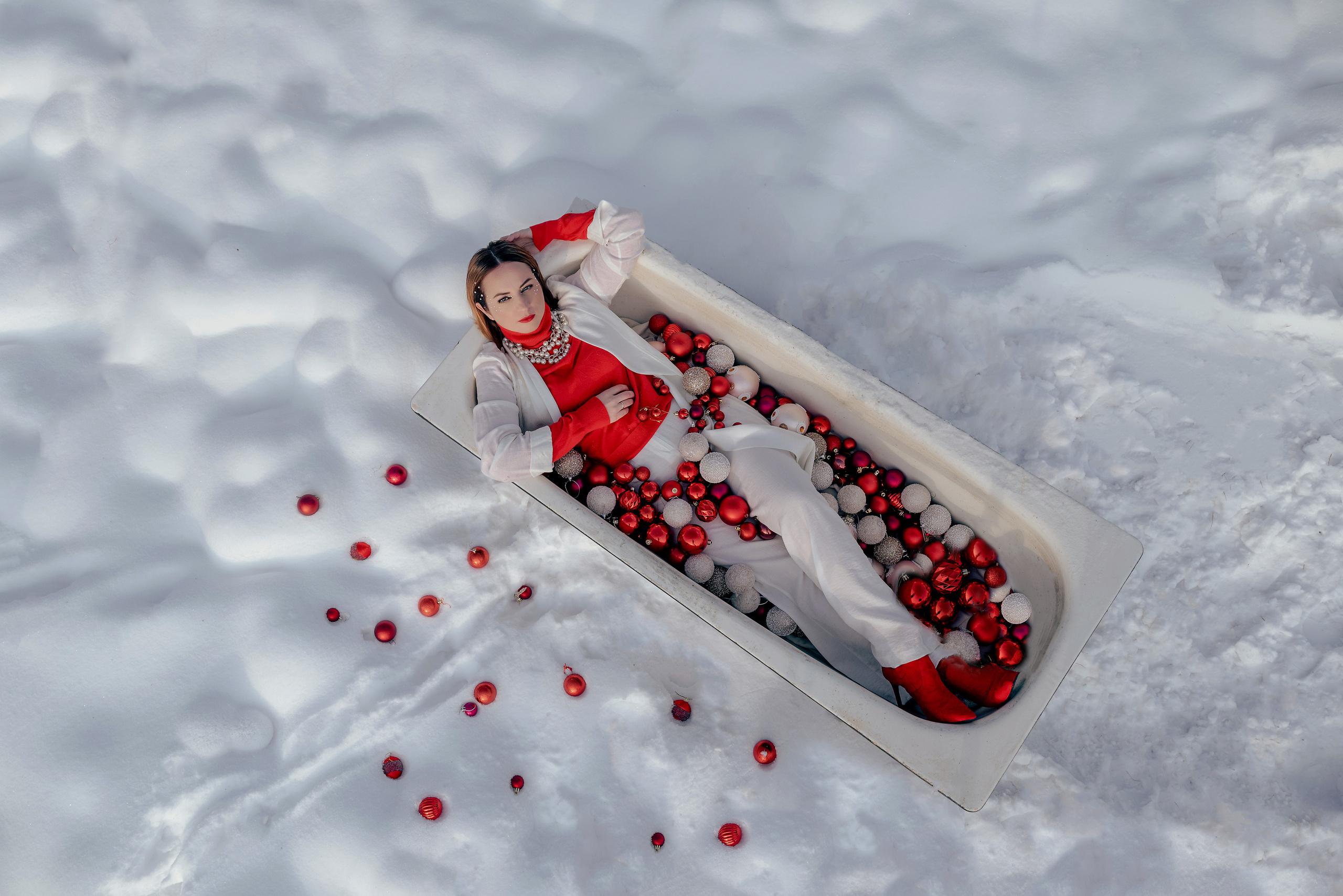 Christmas bath. Ваш фотограф в Латгалии — Александра Юхневича!