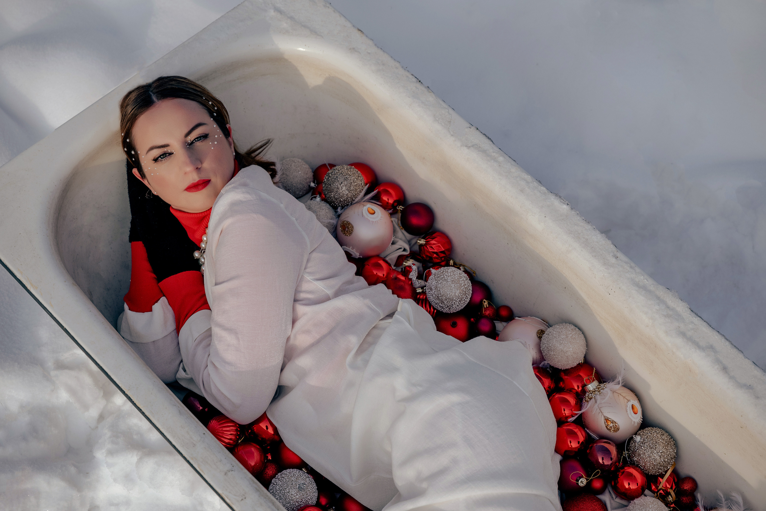 Christmas bath. Ваш фотограф в Латгалии — Александра Юхневича!