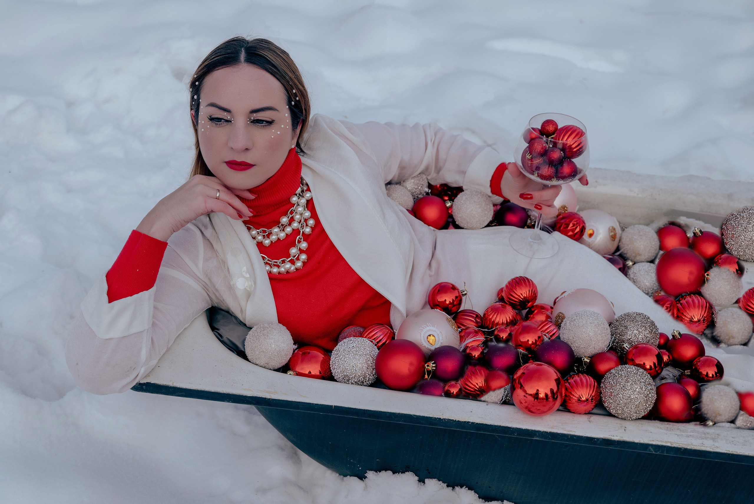 Christmas bath. Ваш фотограф в Латгалии — Александра Юхневича!