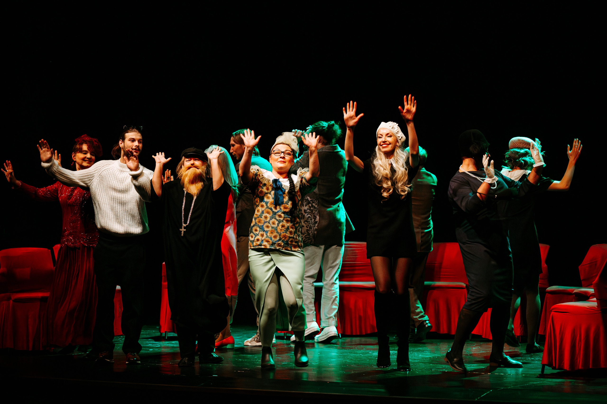 Garbo Teater „12 стульев“. Jelizaveta Gross - reportaaži- ja portreefotograaf Narvas