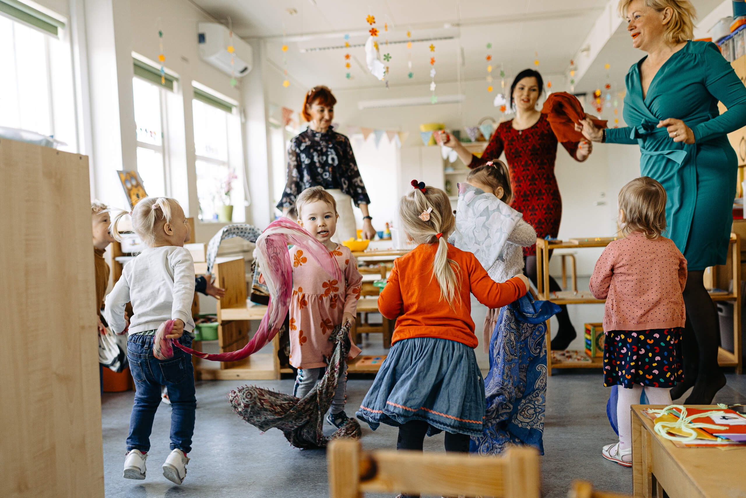 Bērnudārza grupas fotosesija