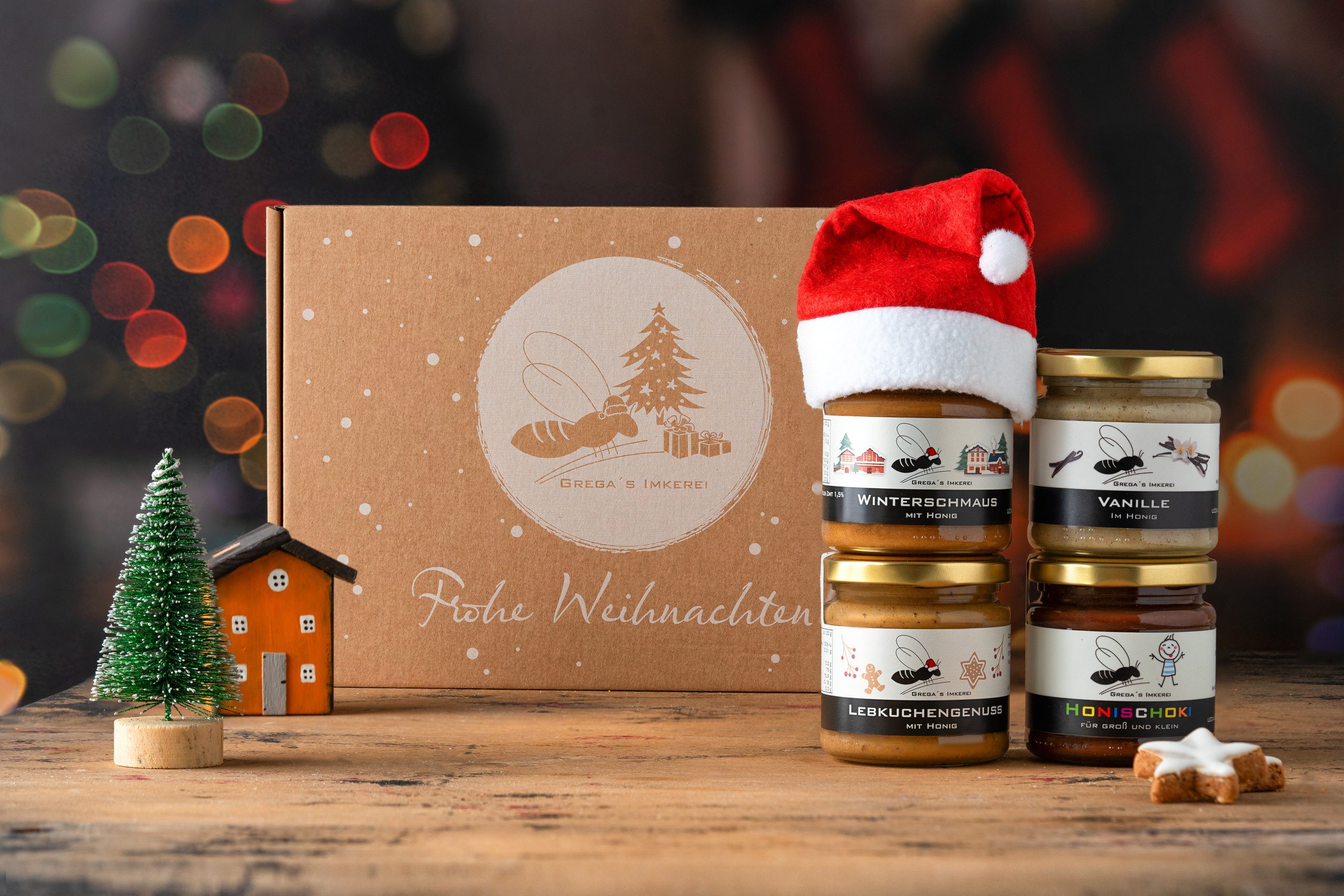 Grega´s Imkerei Weihnachtszeit. Food & Product Fotografie, Content Creation, Natalja Christ Frankfurt