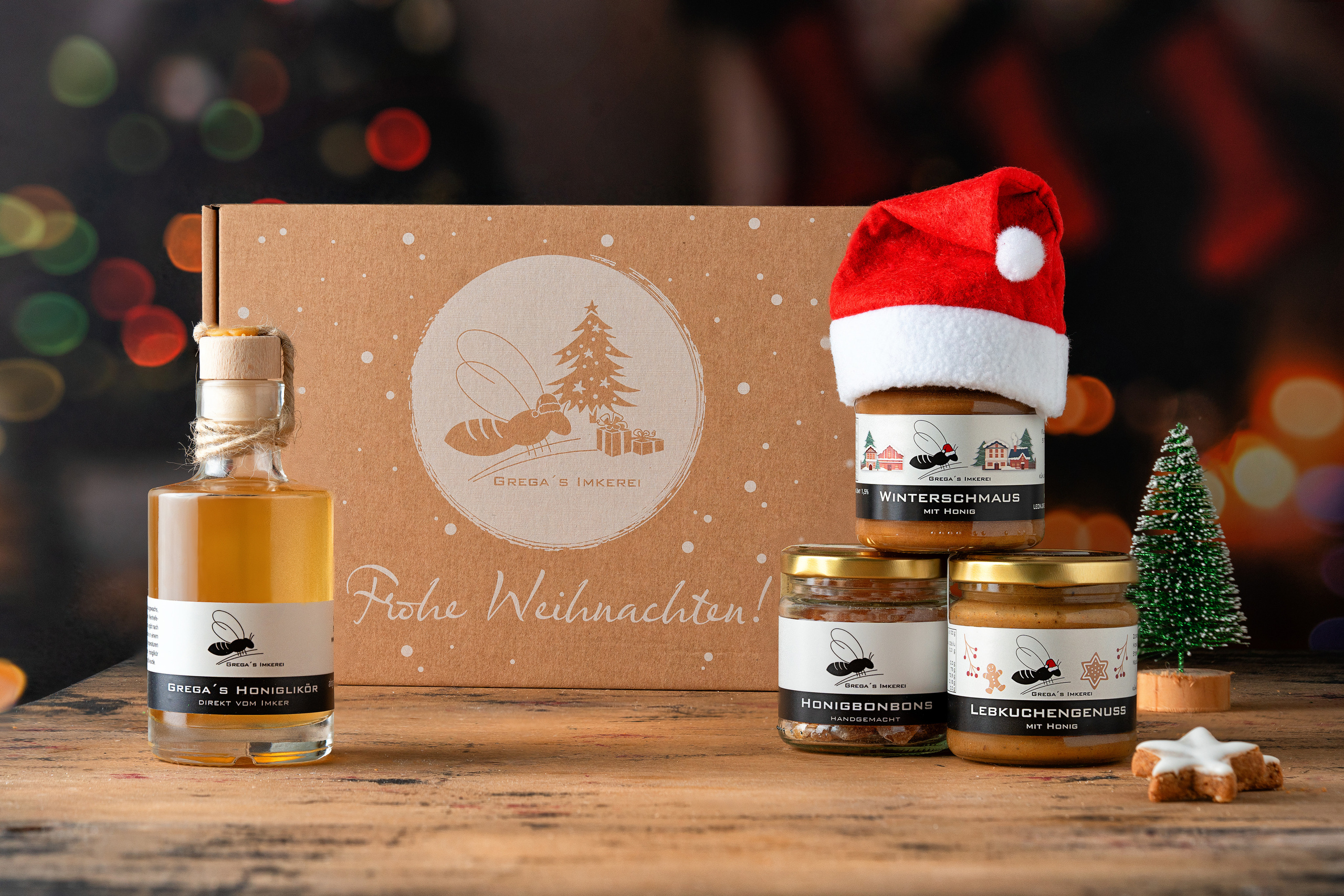 Grega´s Imkerei Weihnachtszeit. Food & Product Fotografie, Content Creation, Natalja Christ Frankfurt