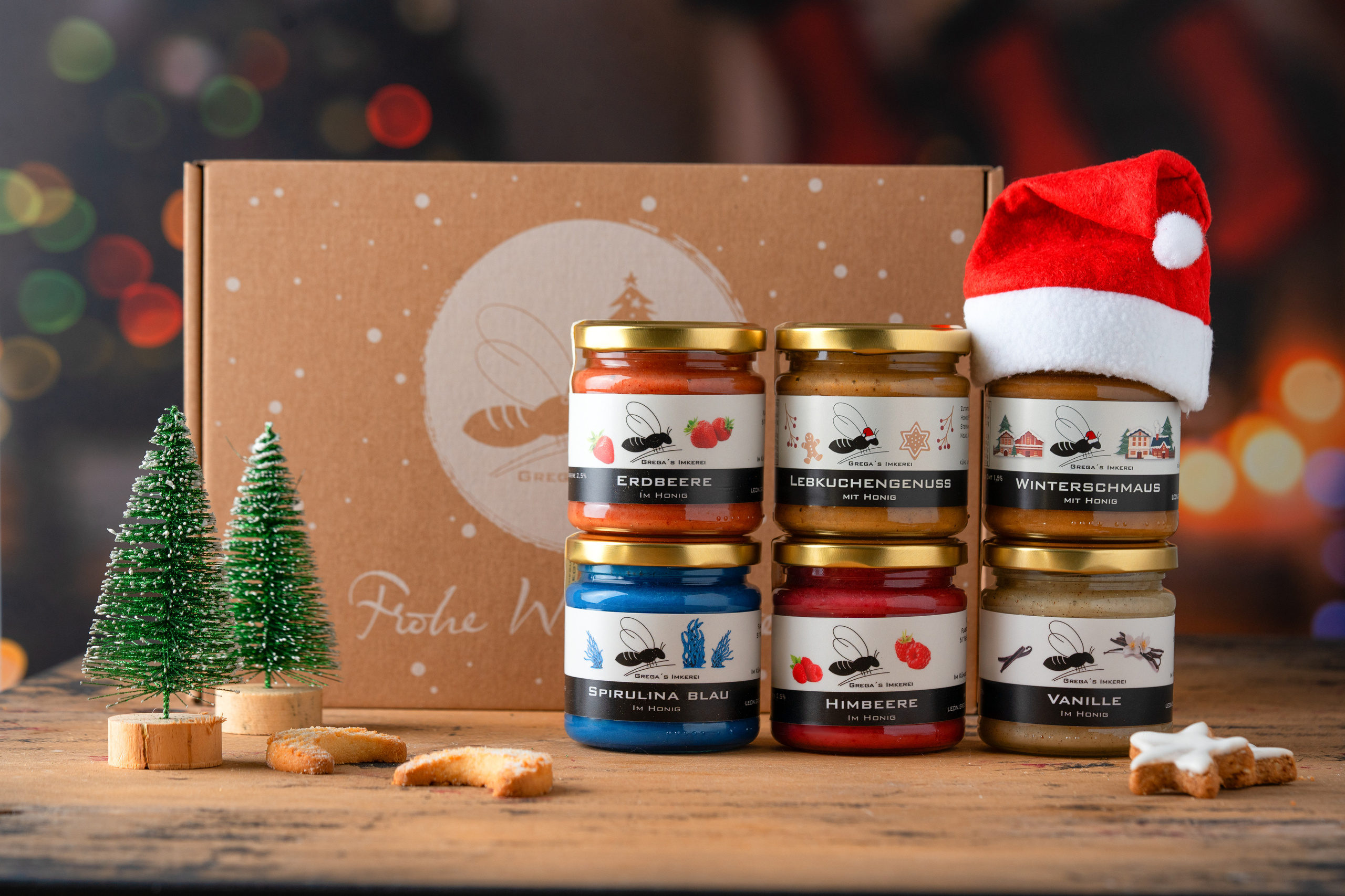 Grega´s Imkerei Weihnachtszeit. Food & Product Fotografie, Content Creation, Natalja Christ Frankfurt