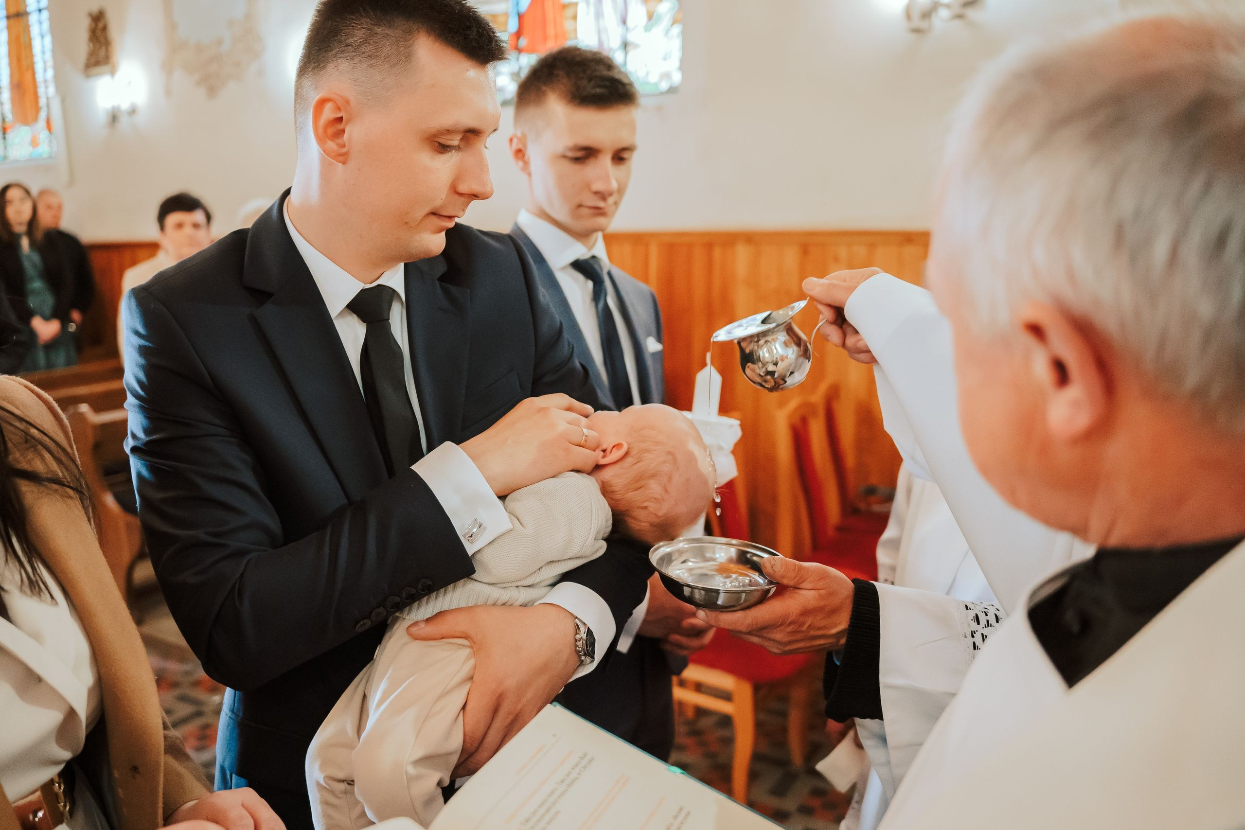 Chrzest Święty Piotrusia. Michał Kaźmierczyk - Fotograf