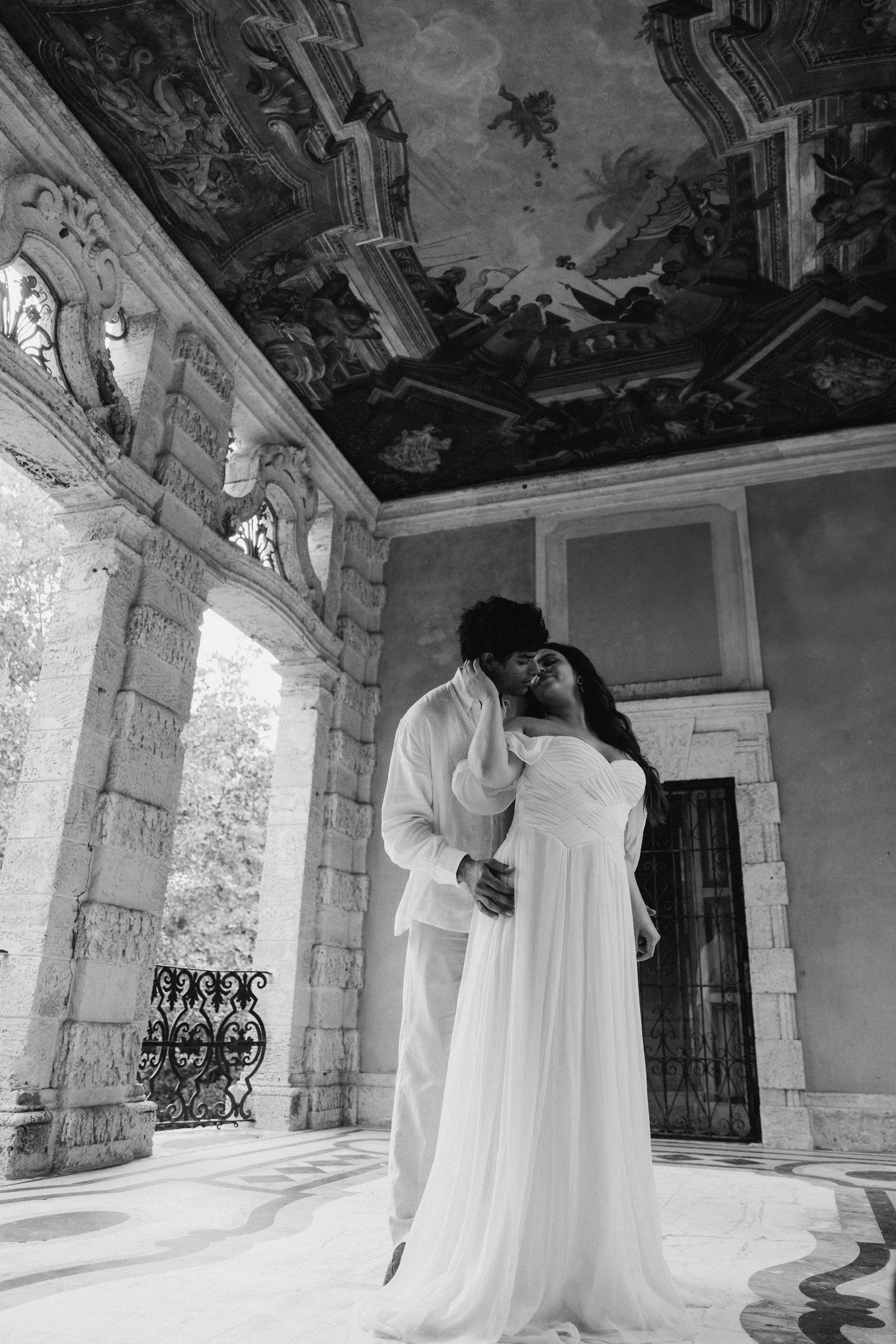 Lindsay & Kirk | Elopement at Vizcaya Museum & Gardens