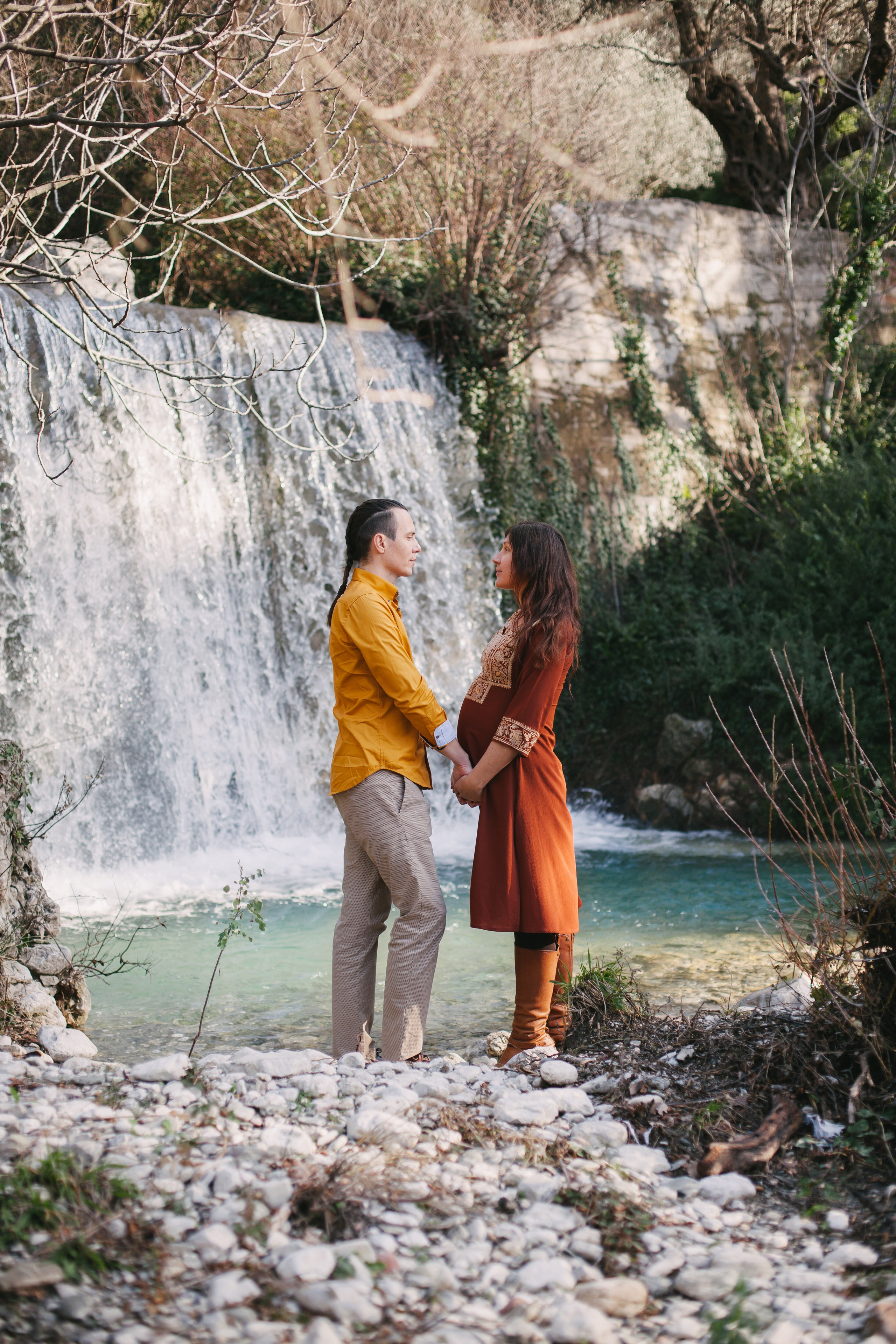Maternity Session in the Olives. Sunkrit Photography