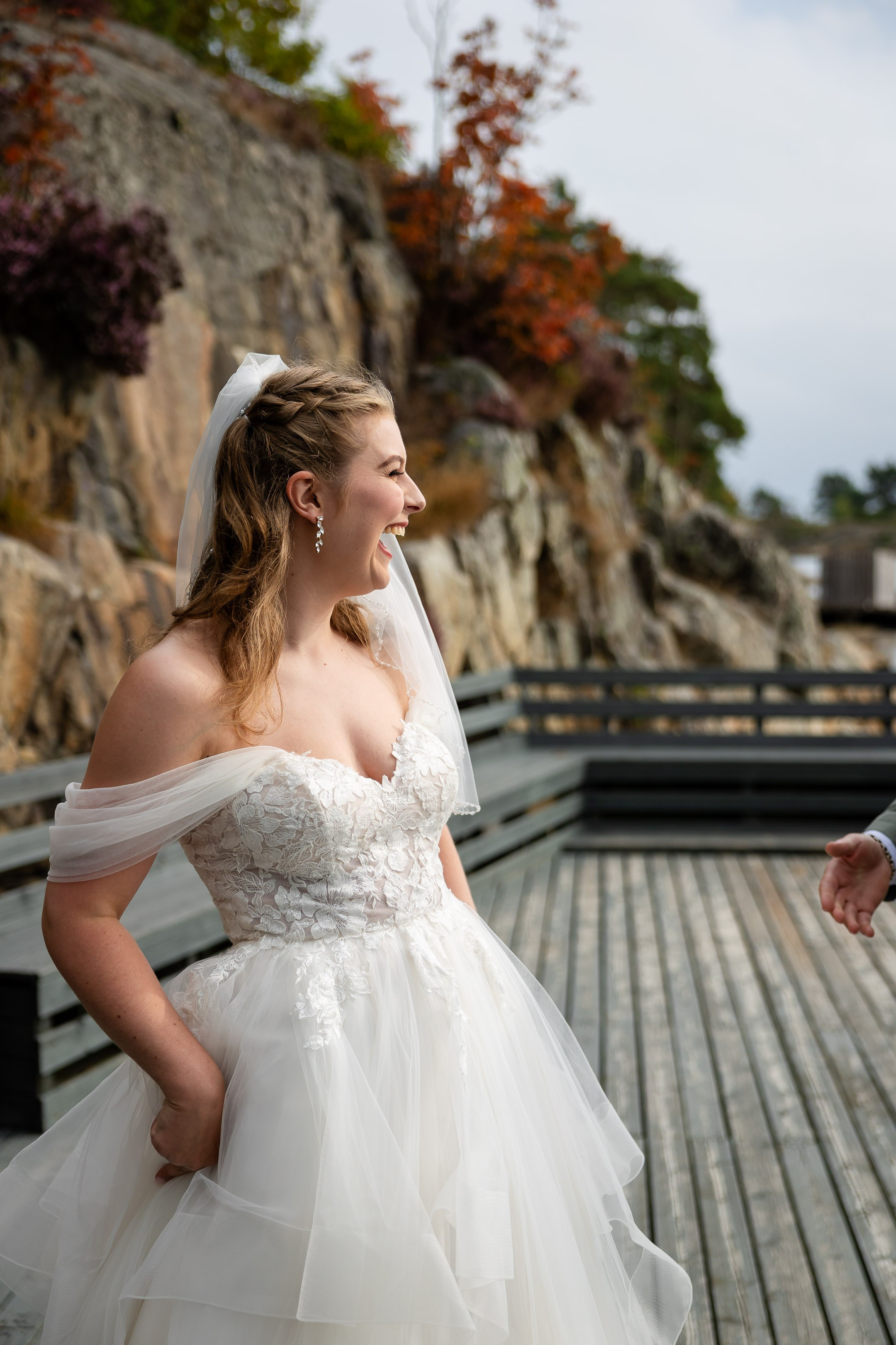Bryllupsfotografering på Tromøya i Arendal. Bryllupsfotograf i Oslo og Rogaland — Meisal Media