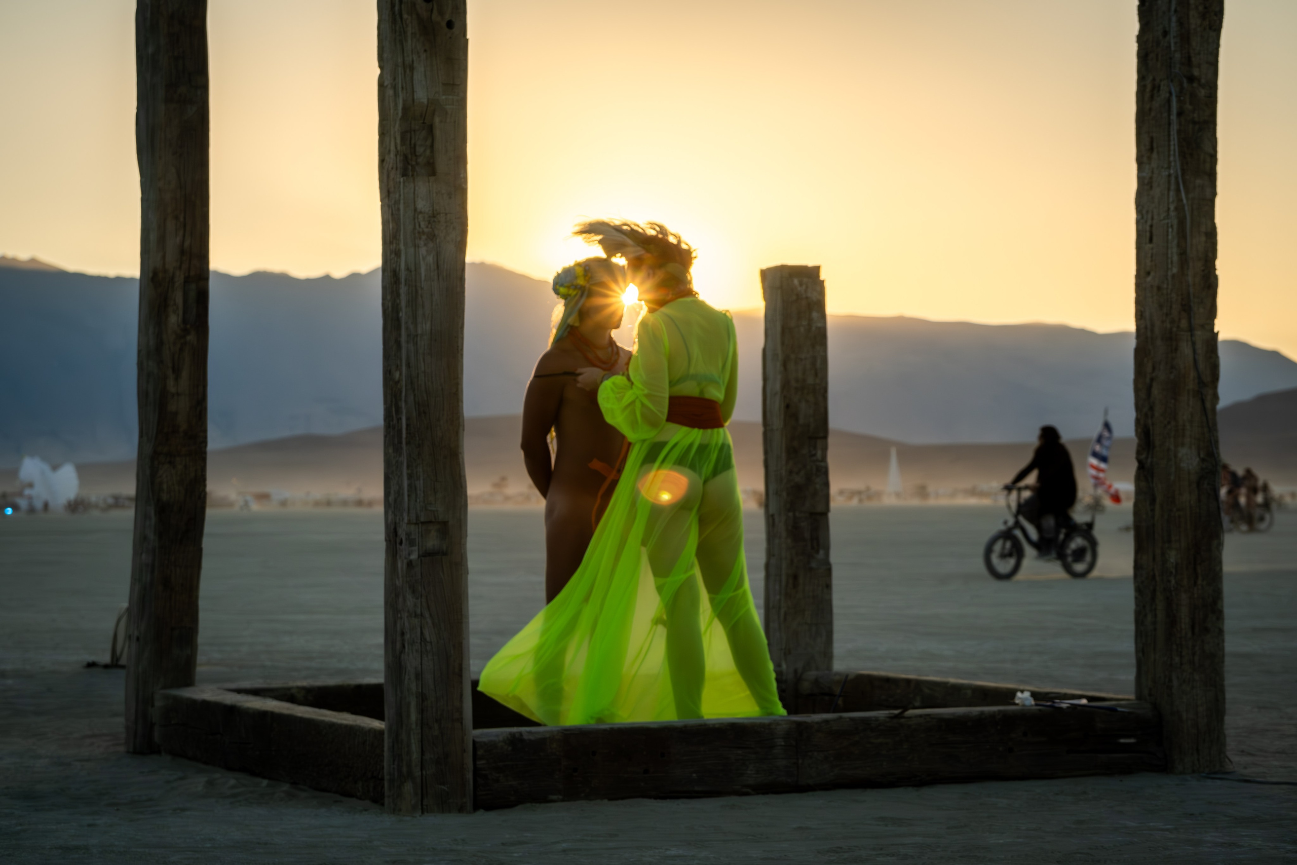 BURNING MAN 2024. Reportage concert portrait photography in the San Francisco Bay Area