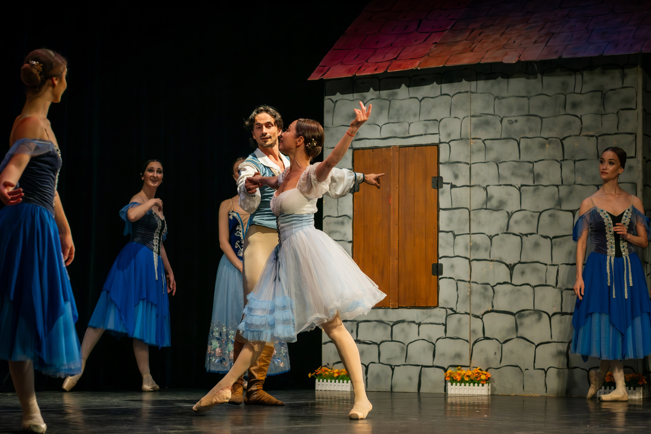Grand Kyiv Ballet / Giselle. Reportage concert portrait photography in the San Francisco Bay Area