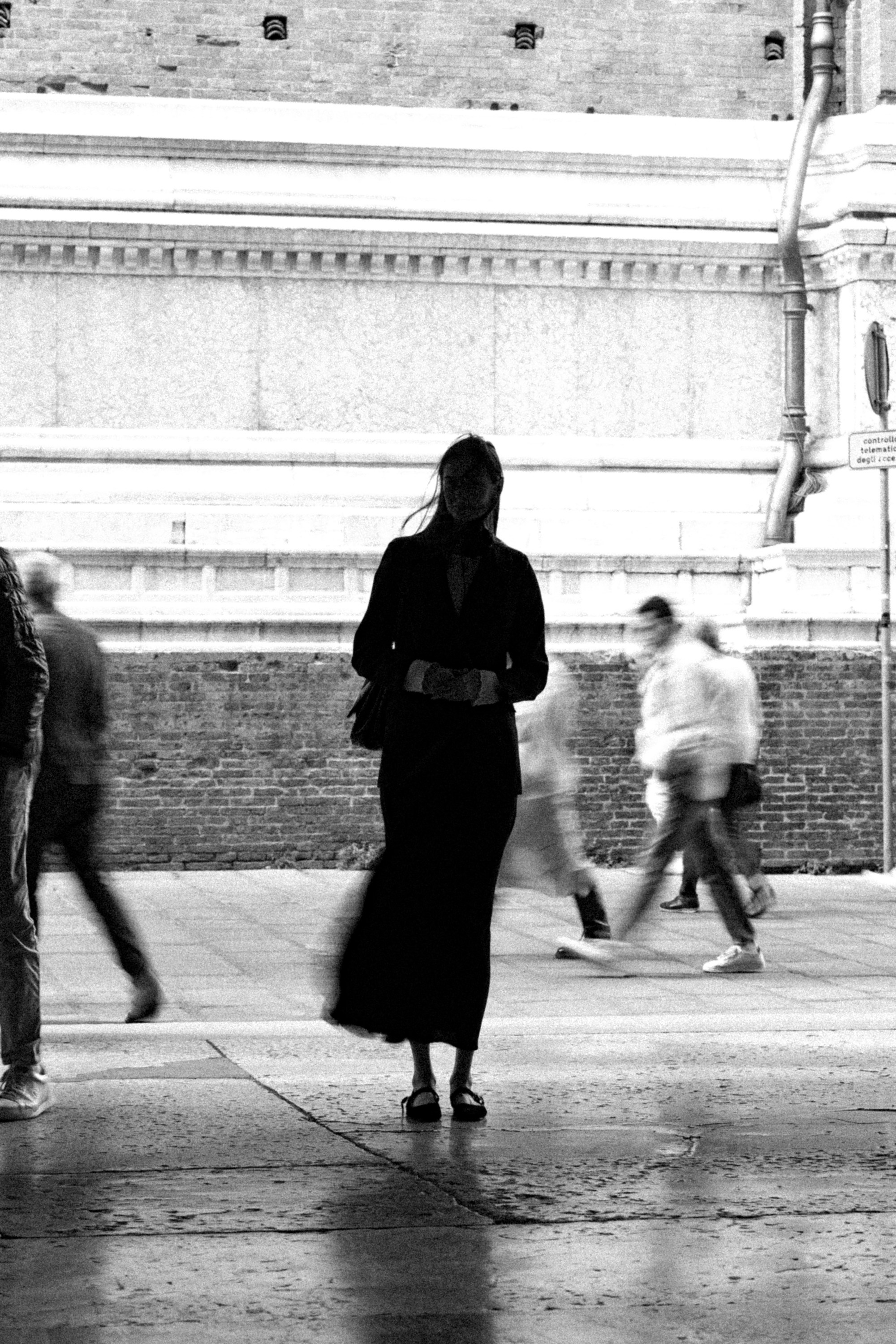 Yulia. BNW Around Photography