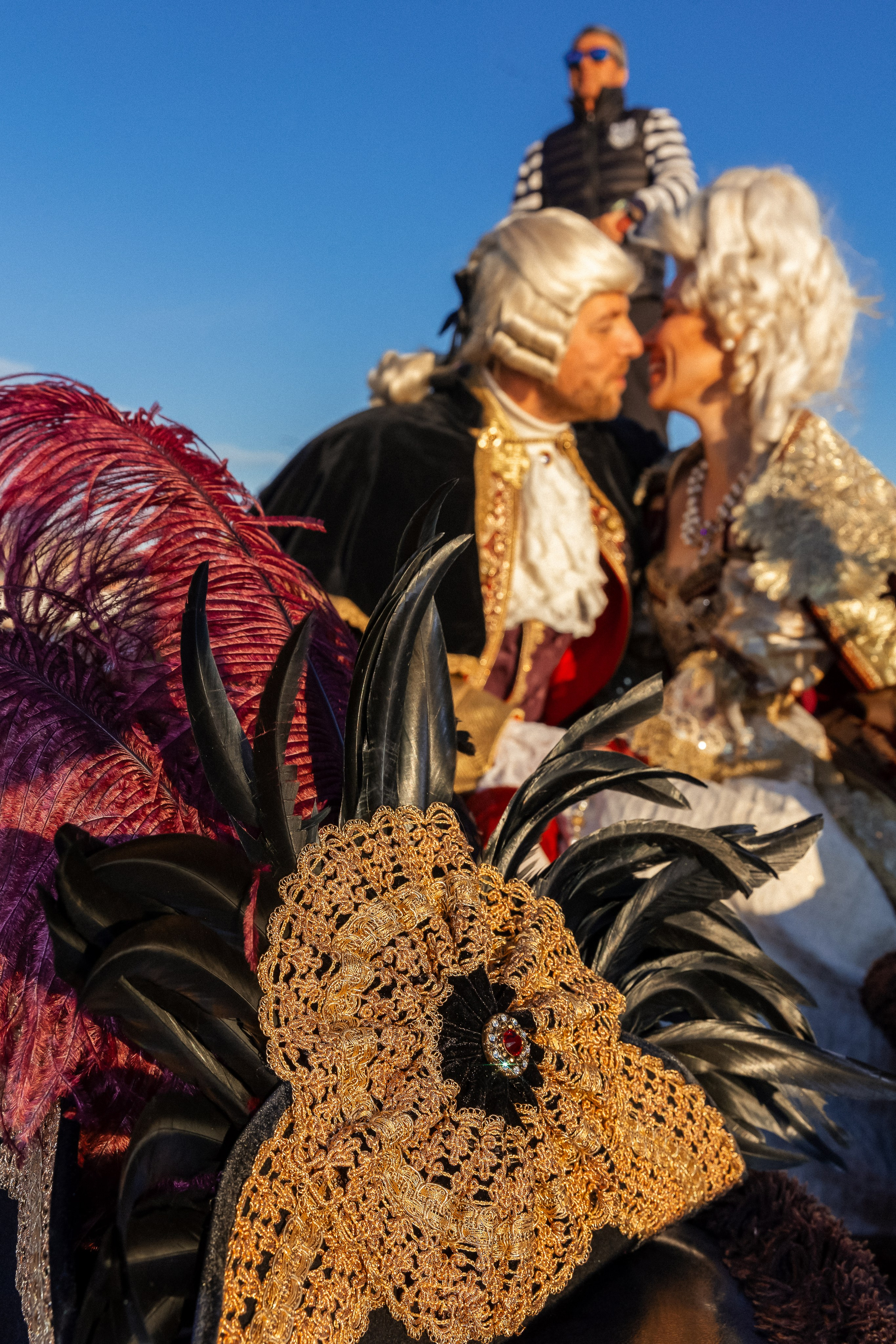 Aleksandr & Ekaterina in venetian carnival