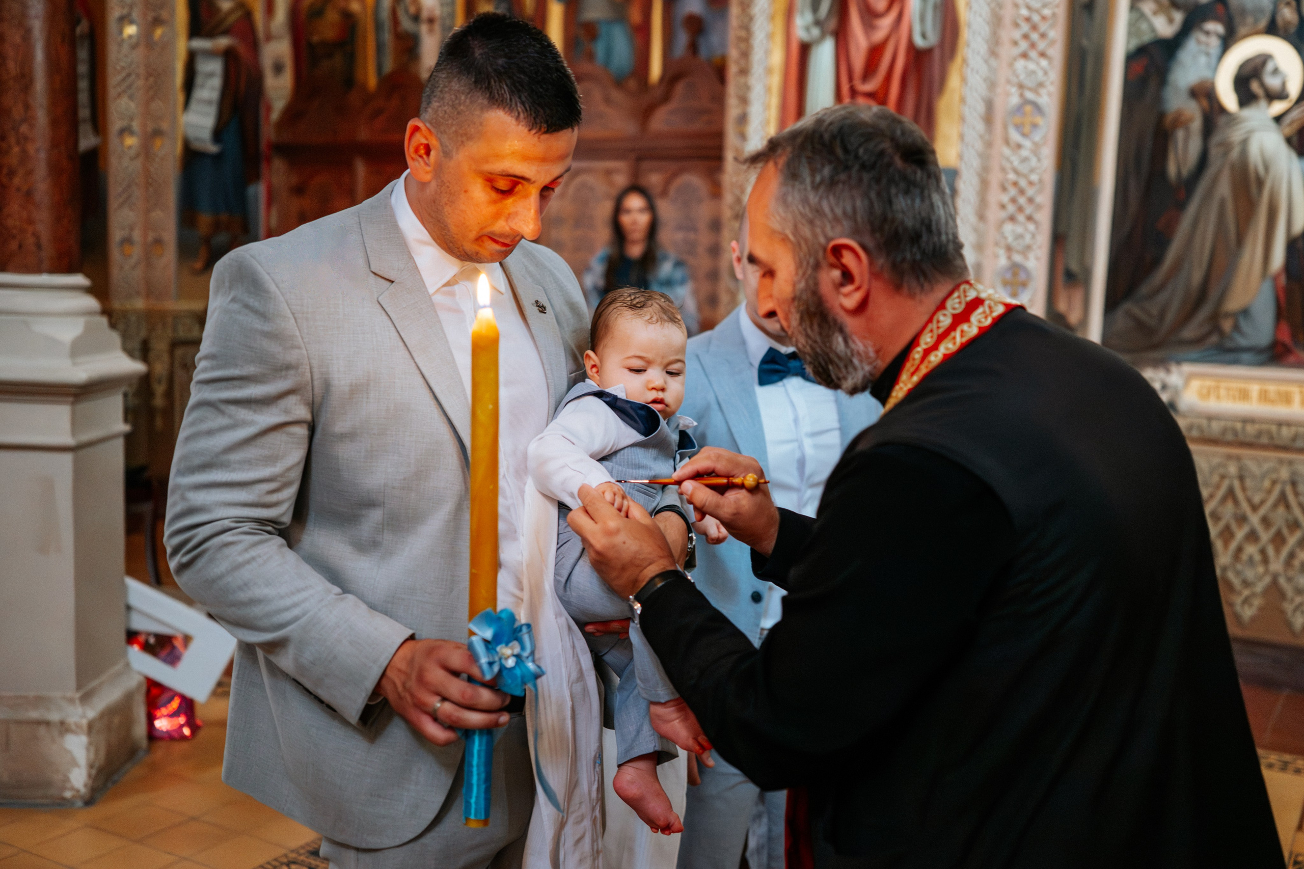 Vukašin - krštenje. Dečiji i porodični fotograf