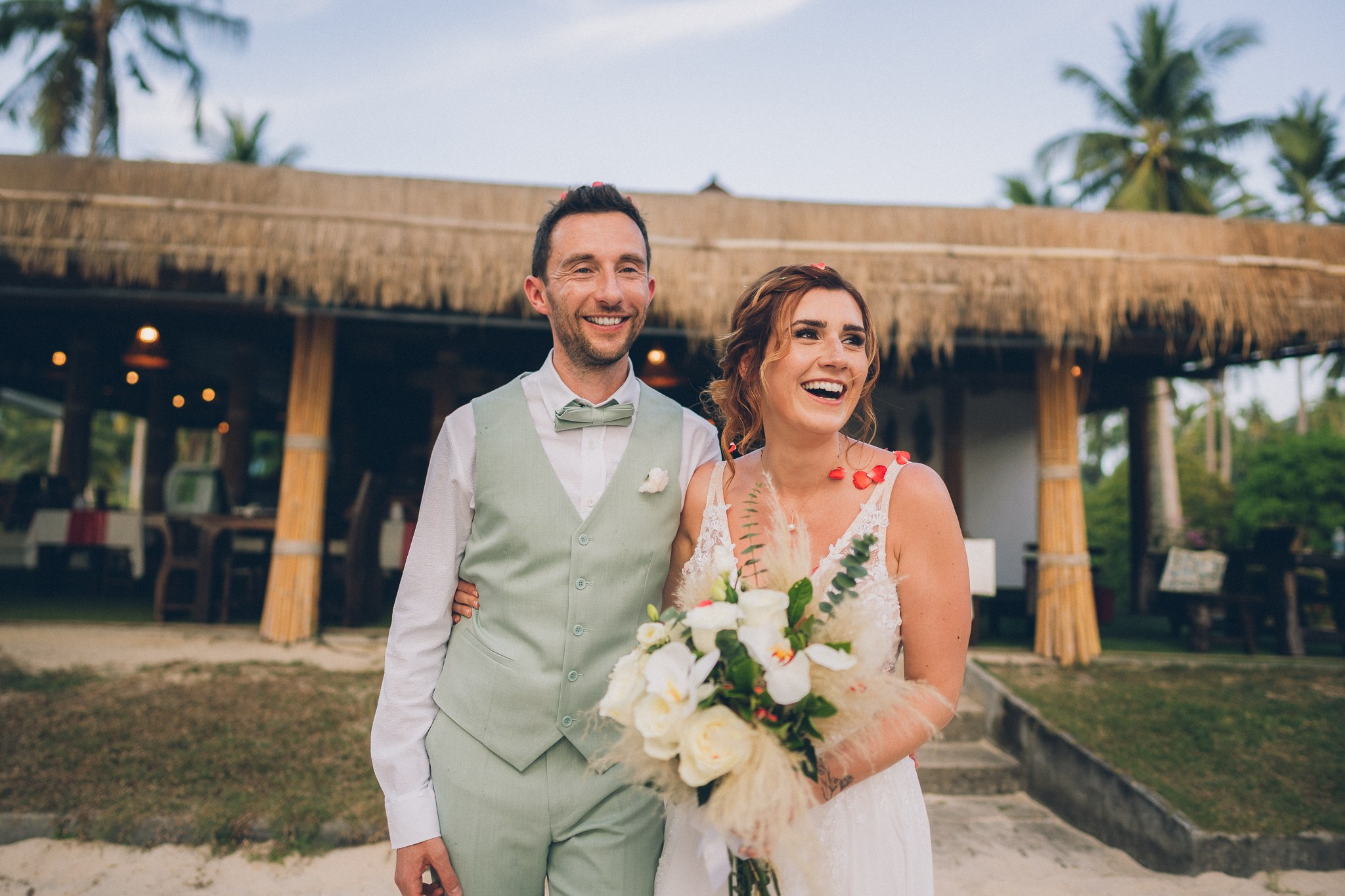 Chloe and Jimmy. Wedding on Koh Samui, Thailand