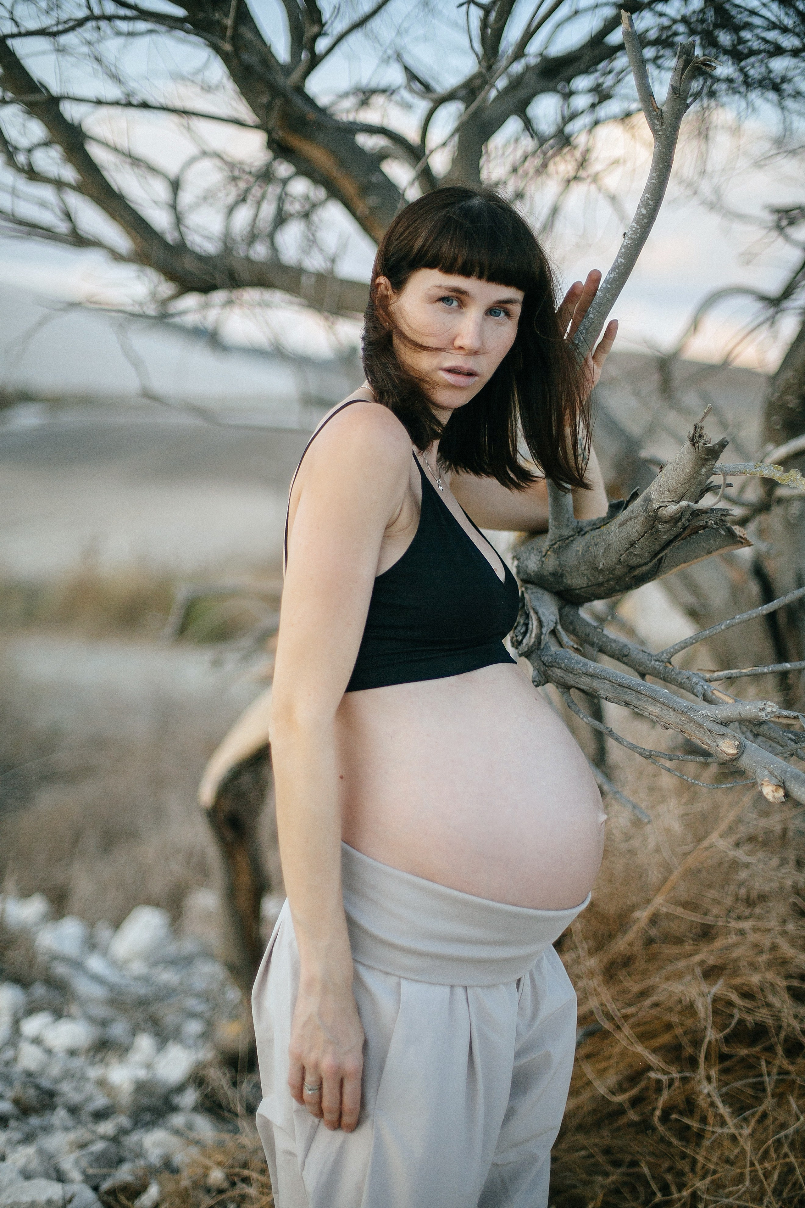 Kiryat Tivon field. Family photographer in Israel
