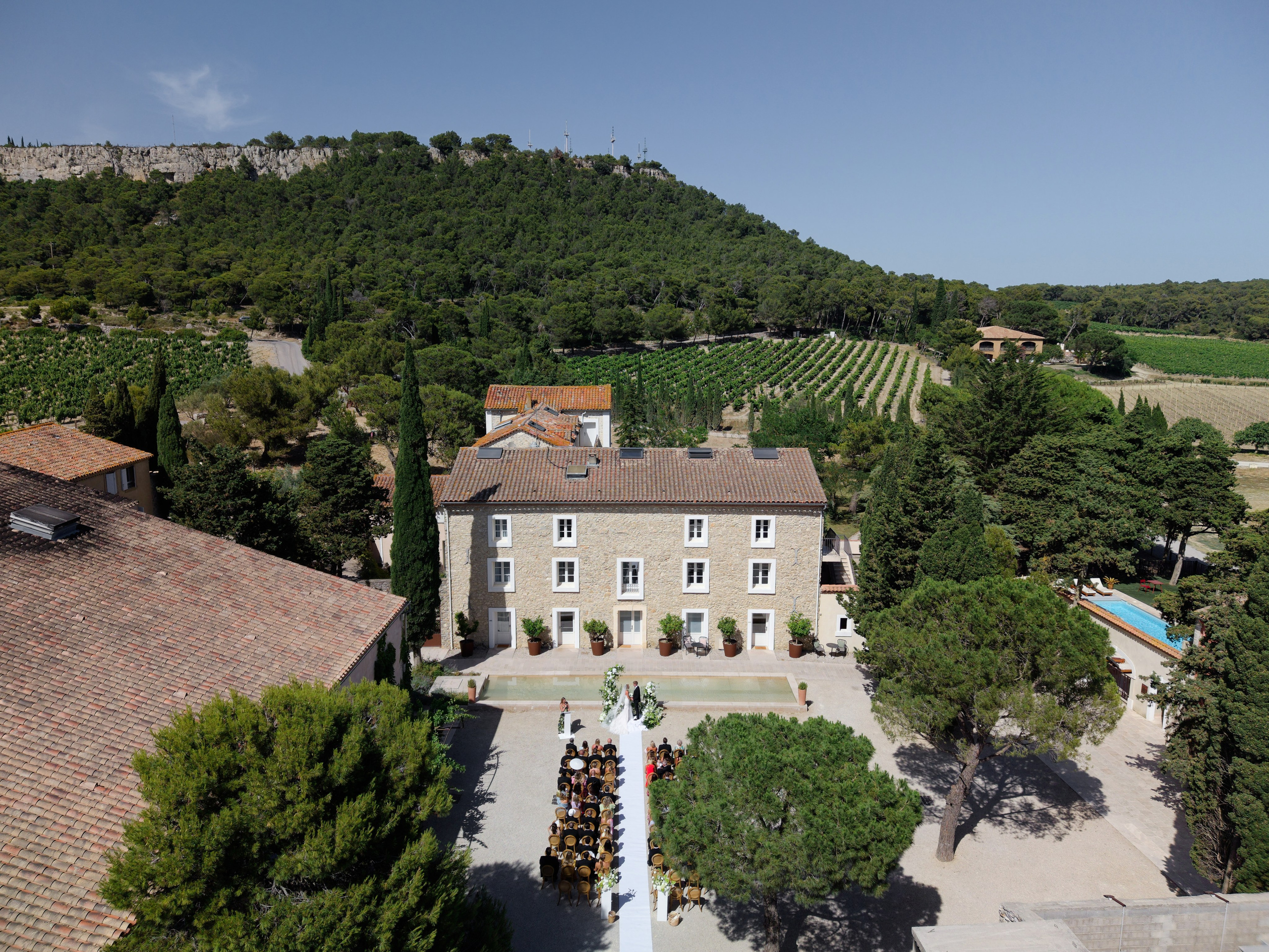 Wedding at Château L’Hospitalet in Narbonne, France. Destination Wedding Photographer — Nikita Burtsev