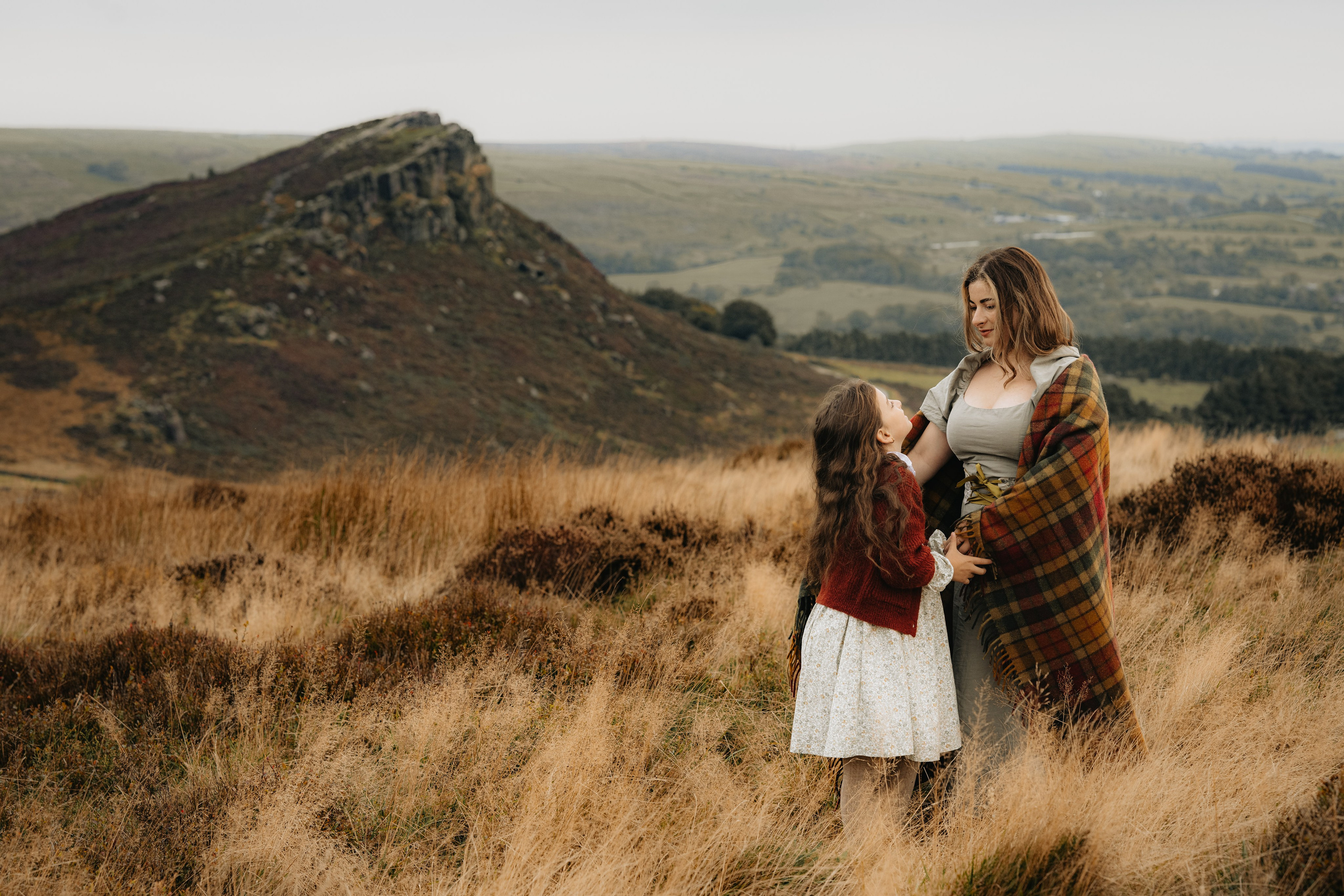Mommy and me, Peak District. Tania Gandrabur, photographer in West Midlands, England