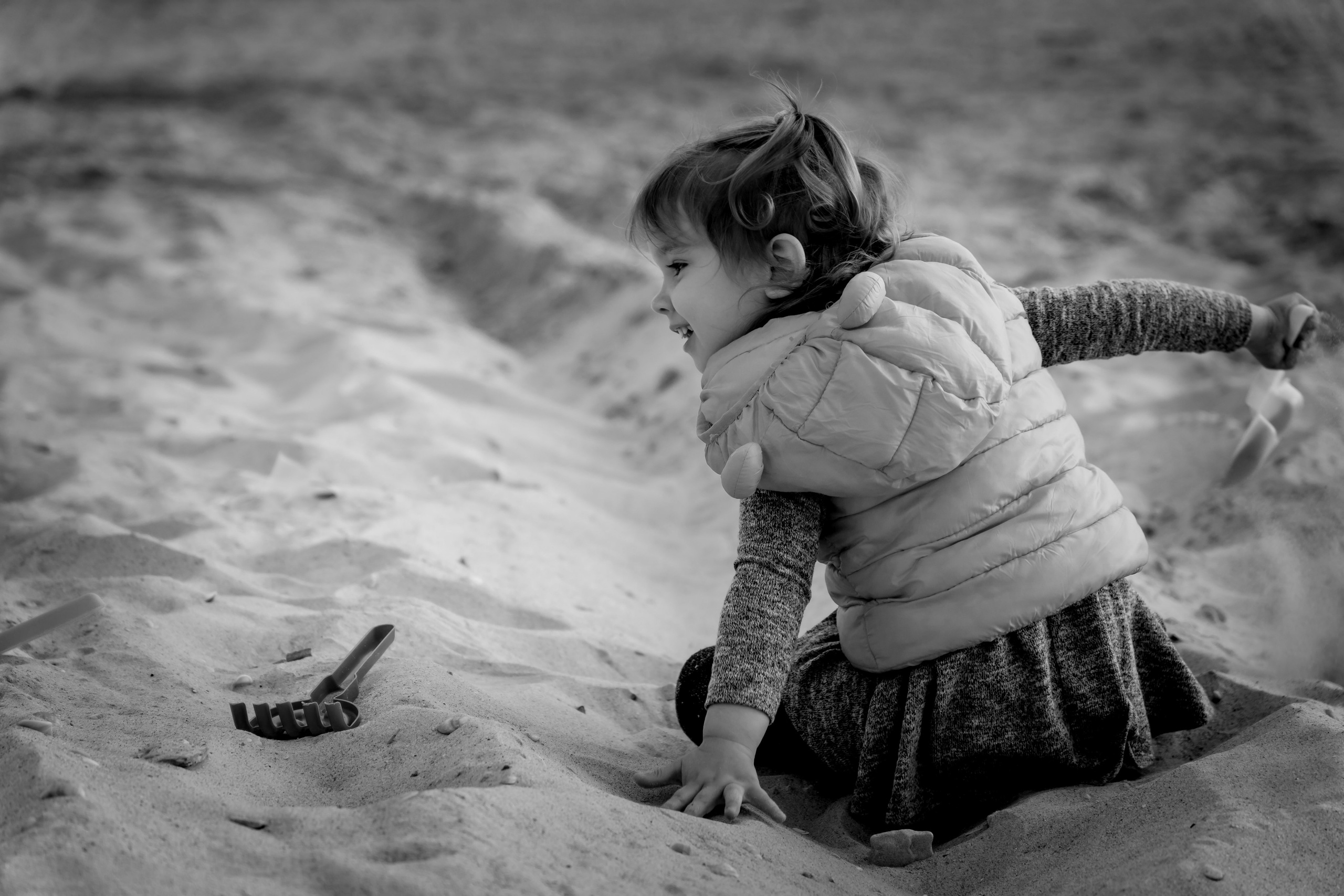 Elina and her little princess. Art and outdoor photography