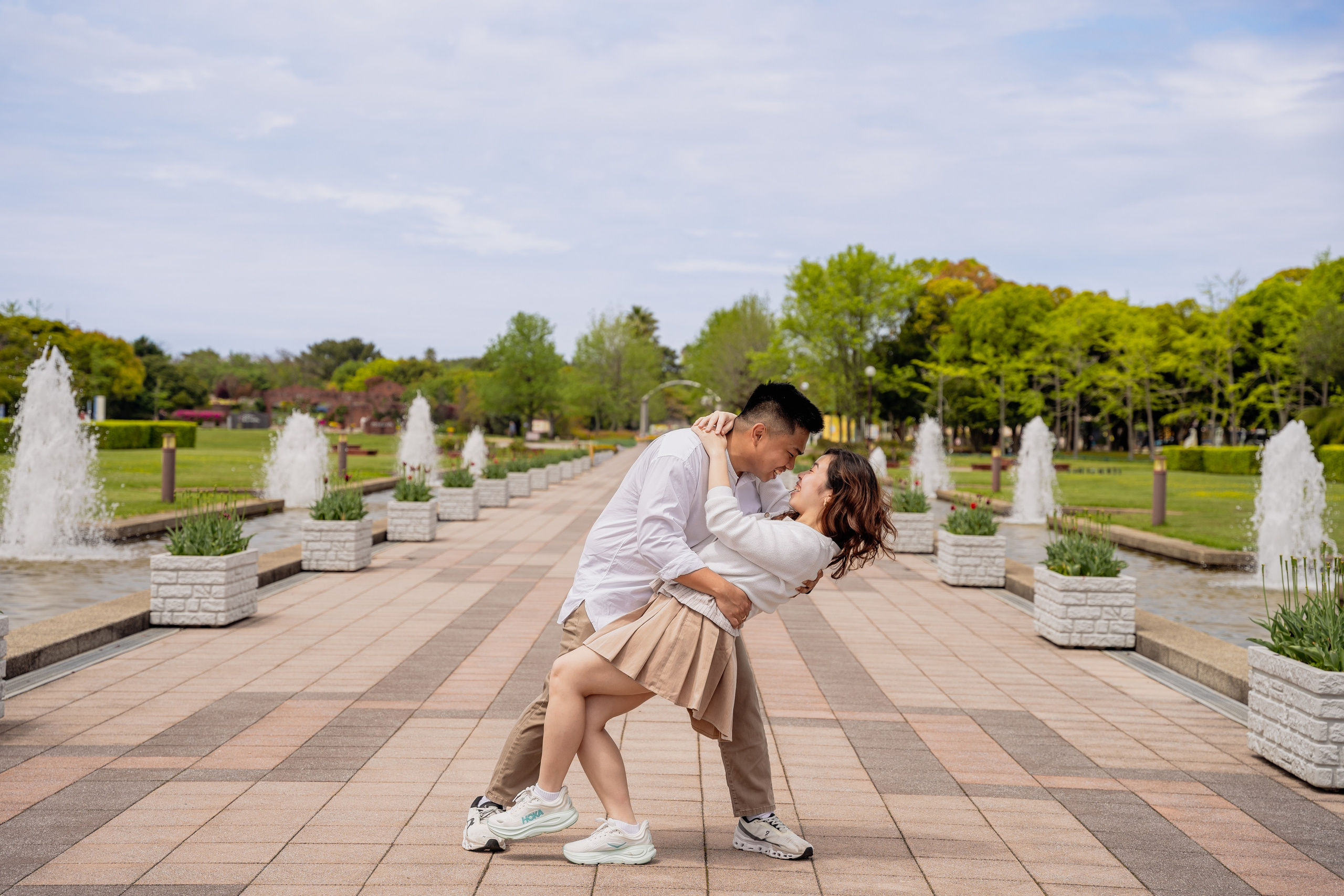 Surprise Proposal Photography Uminonakamichi Park | Fukuoka Engagement Photographer. Portrait Photographer in Fukuoka, Japan | Alina Nazarova