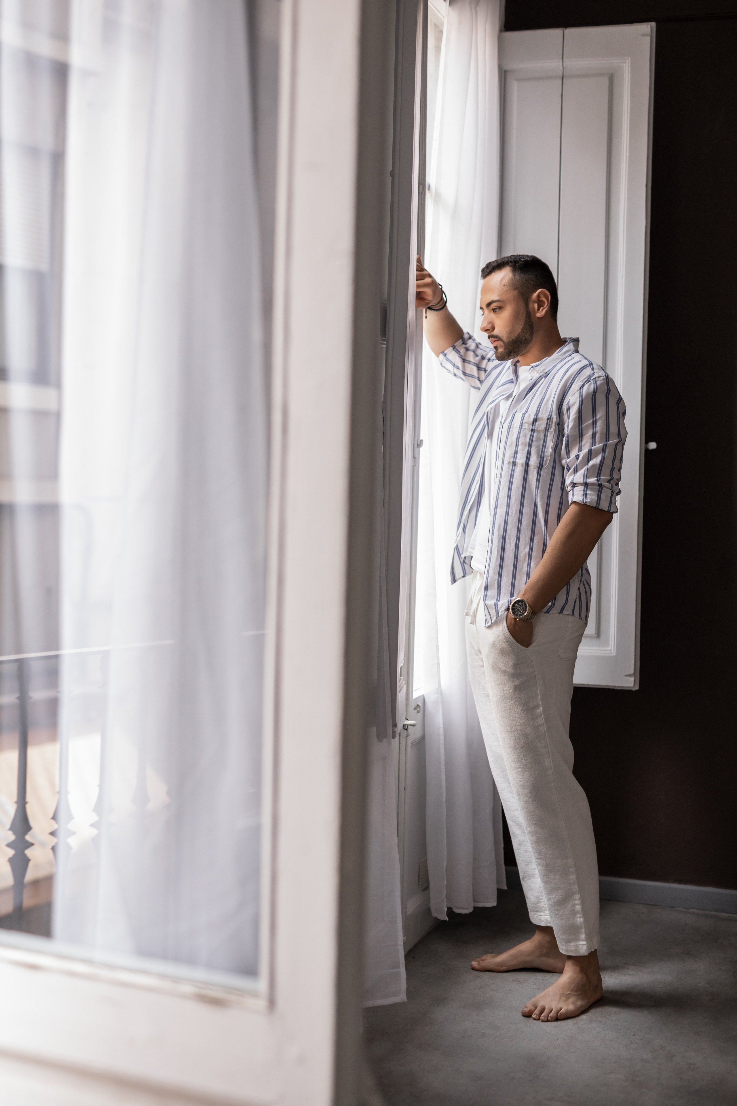 JAVIER. Fotograf w Barcelonie Hiszpanii Maslik Yulia