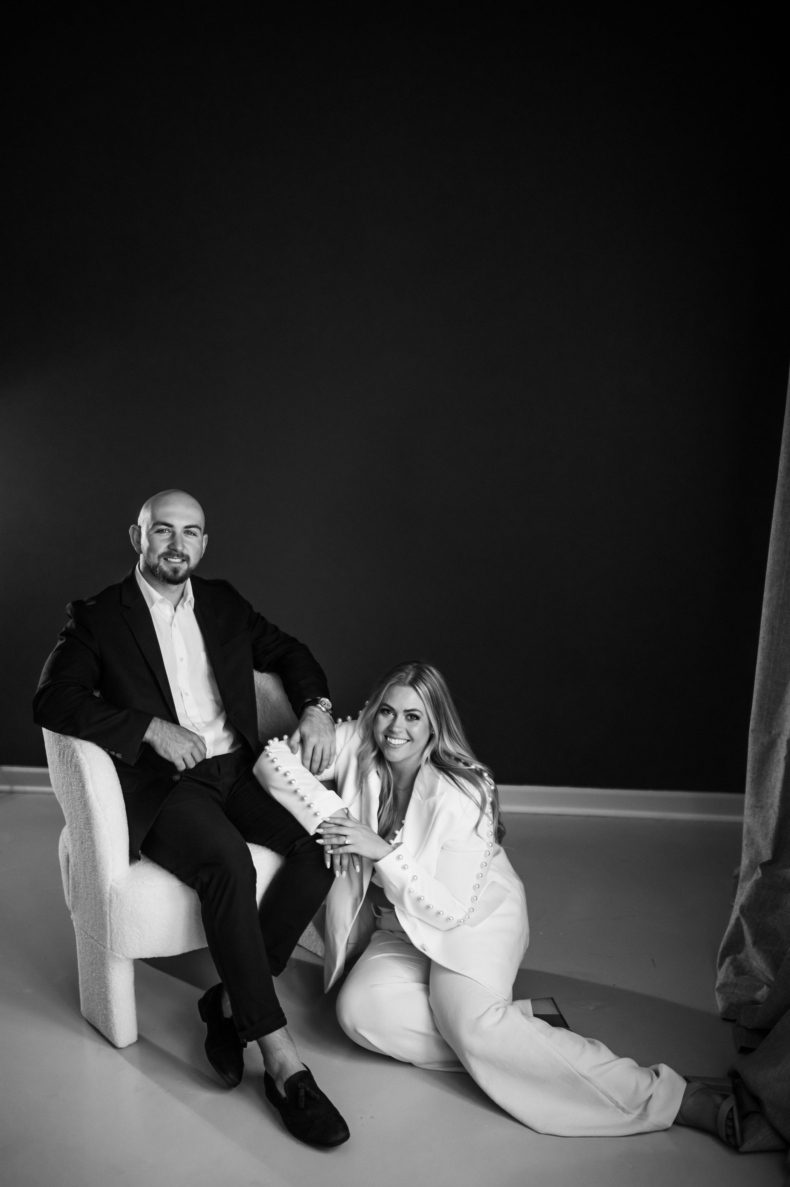 Mike & Elizabeth. Wedding, maternity and family photographer in Charlotte Tasha Minn