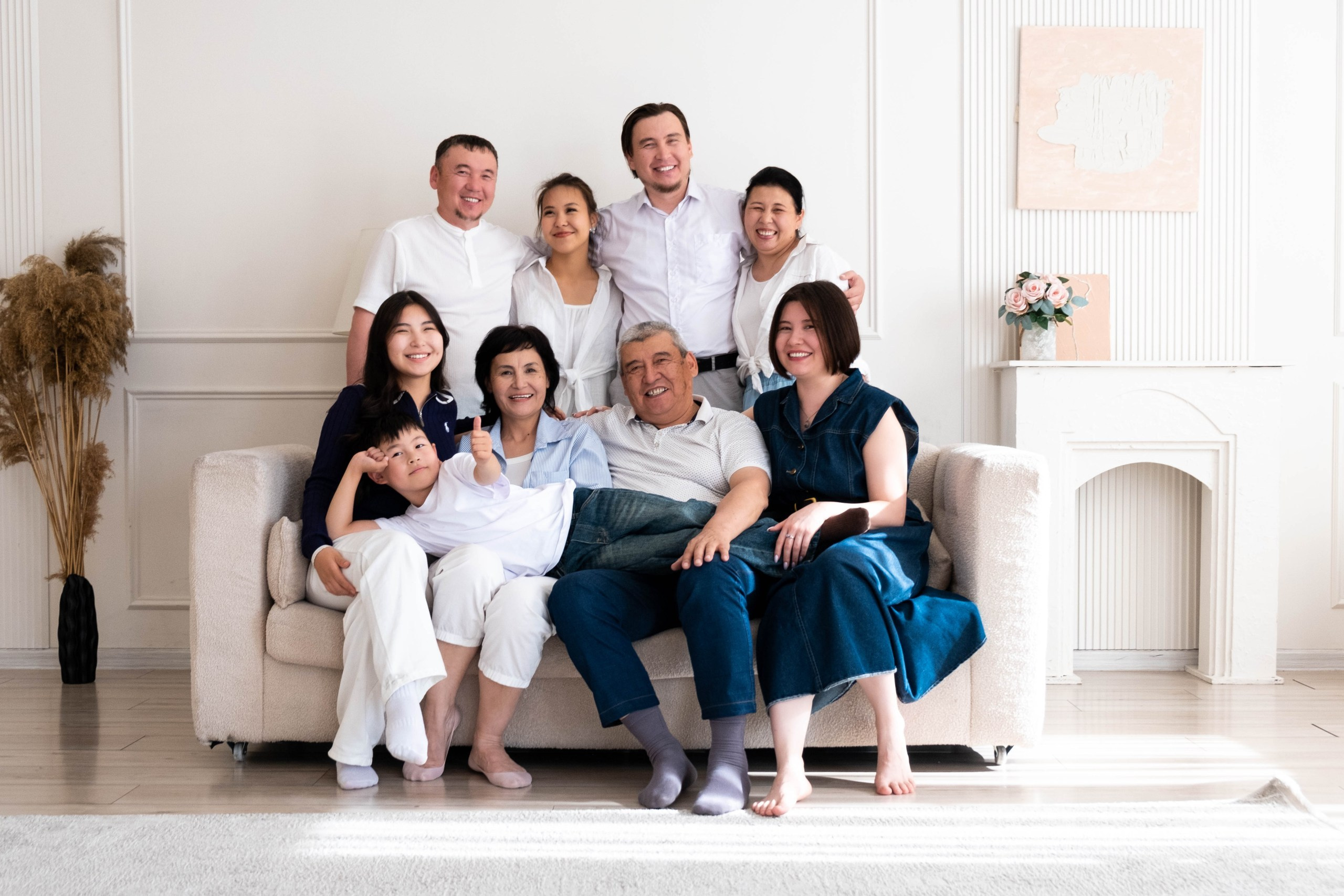 Большая семья. Семейный и детский фотограф Бишкек Элина Суерова