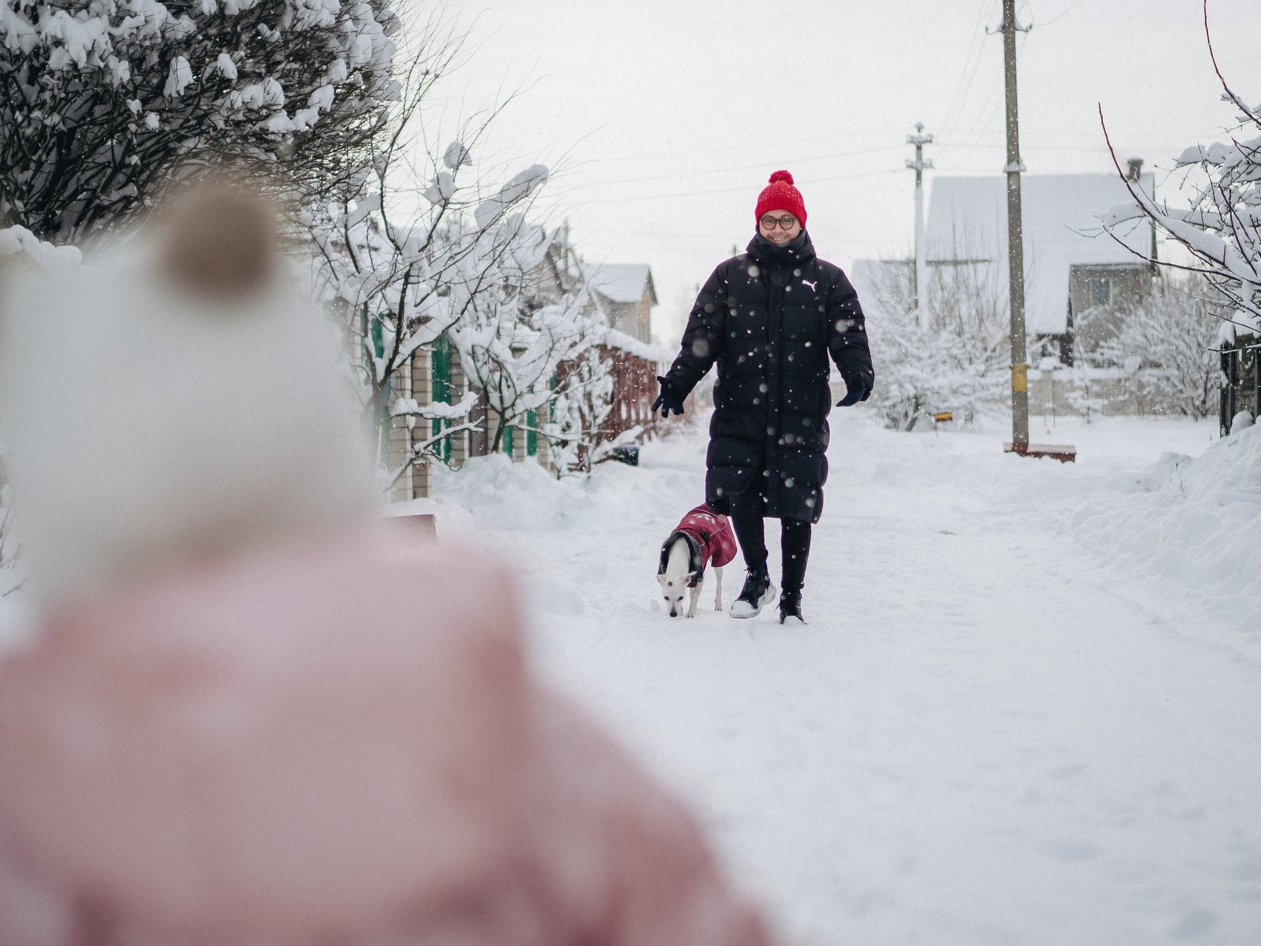 Lida & her family. Photographer in Los Angeles. Julia Ishmuratova