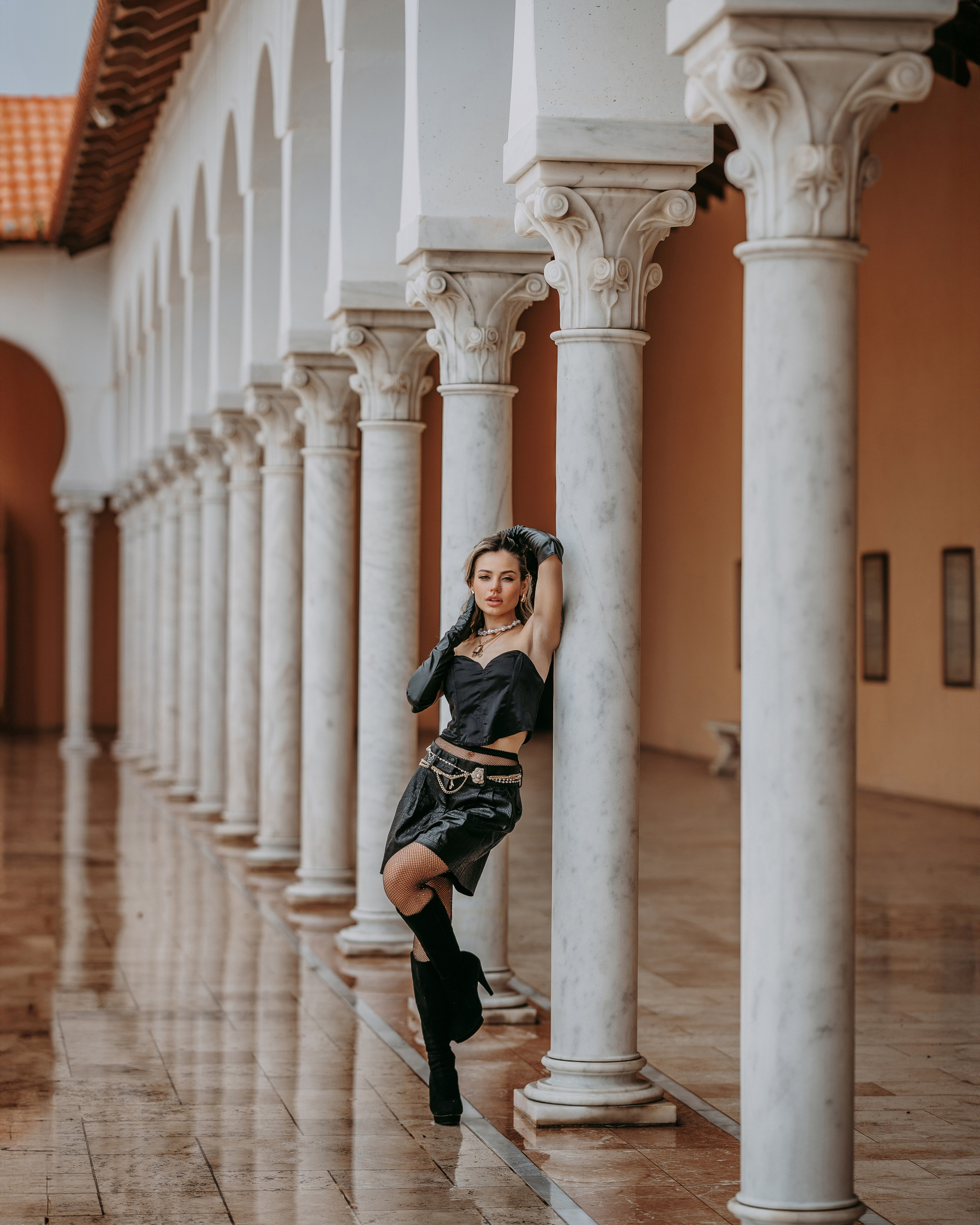 Violetta Odaya in Caesarea, Israel. George TLV — Professional photographer and retoucher in Israel