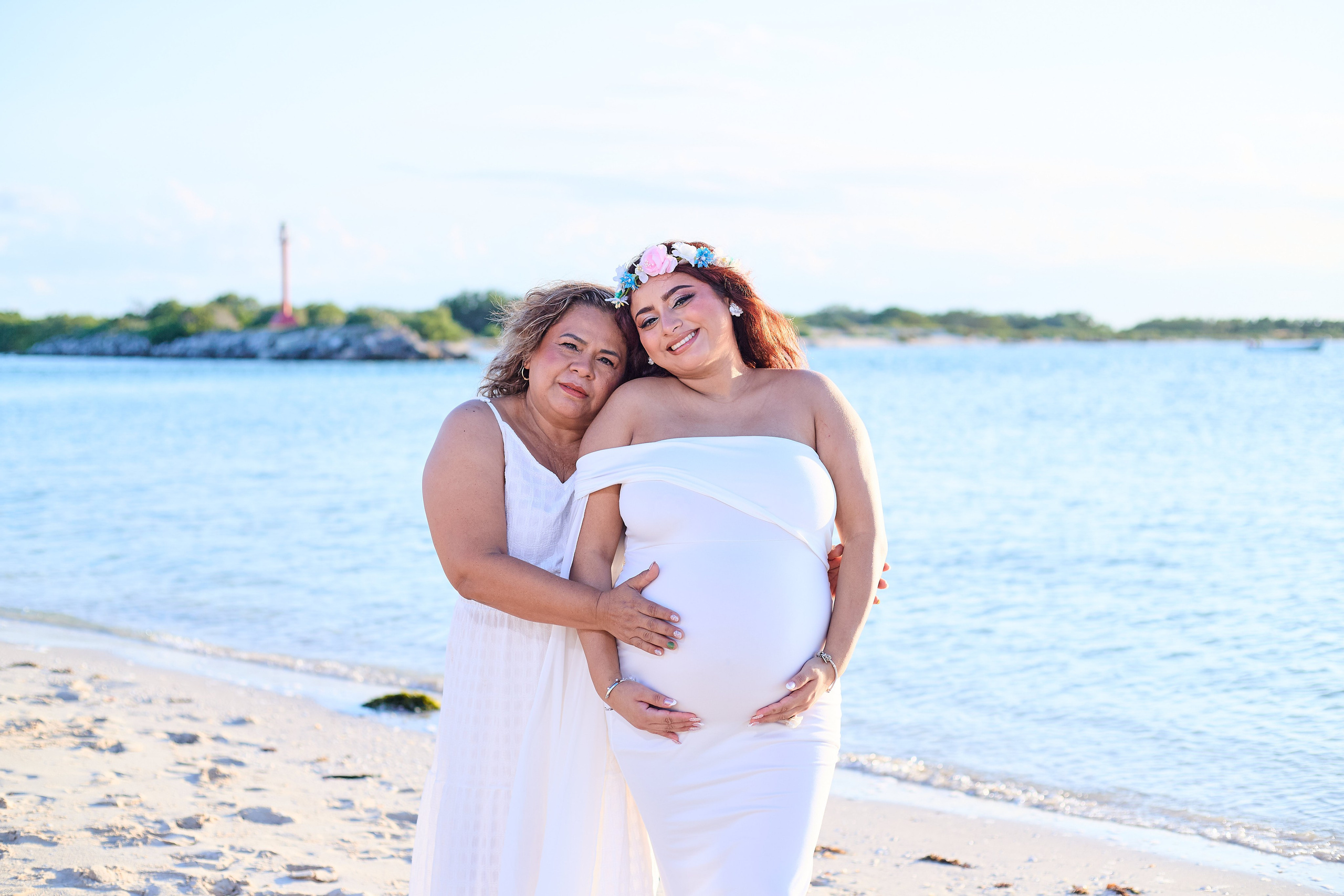 Suleymi y Familia. Christian Ku fotógrafo en Mérida, Yucatán