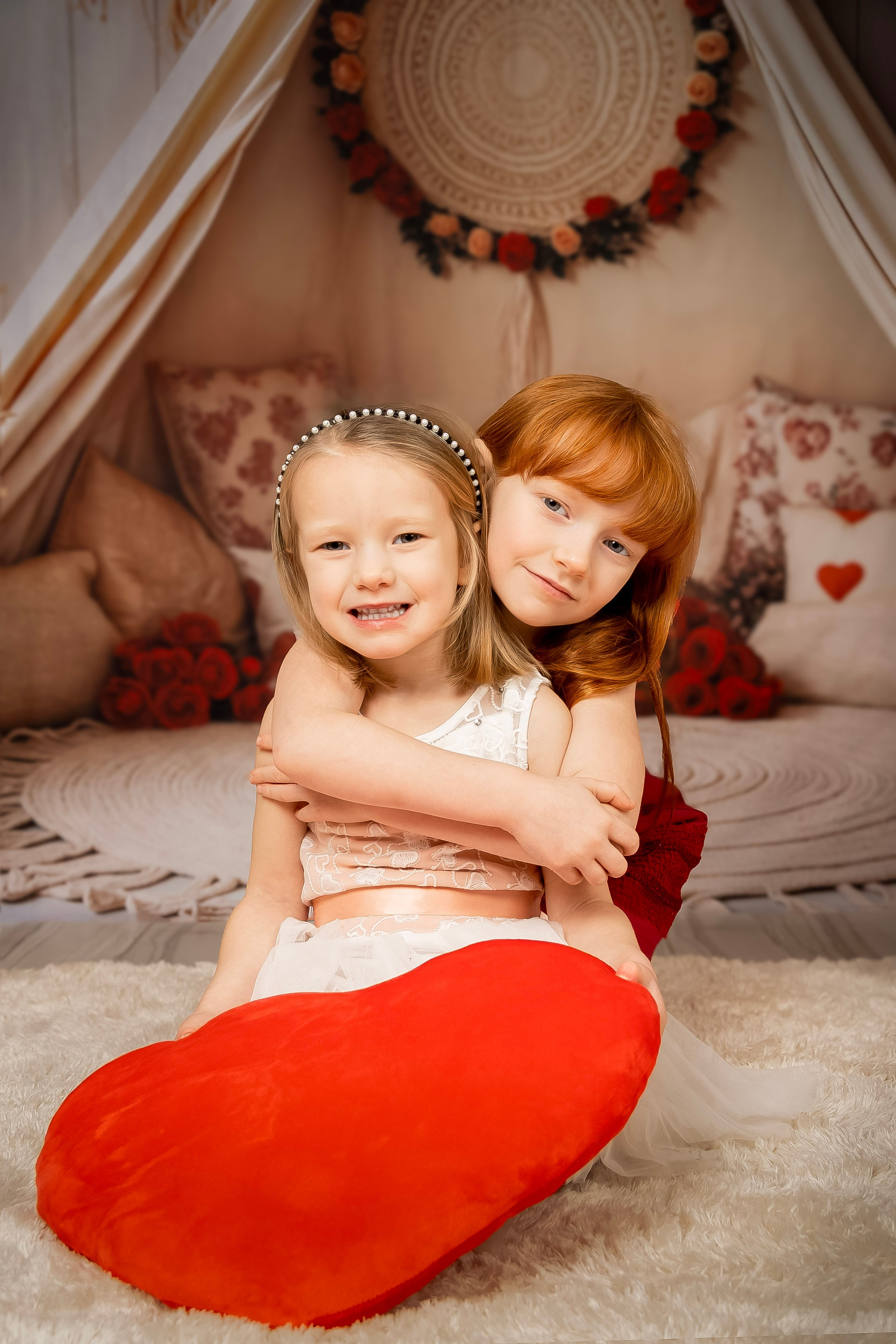 Valentine Mini Session Kids. Photographer in Port Jefferson