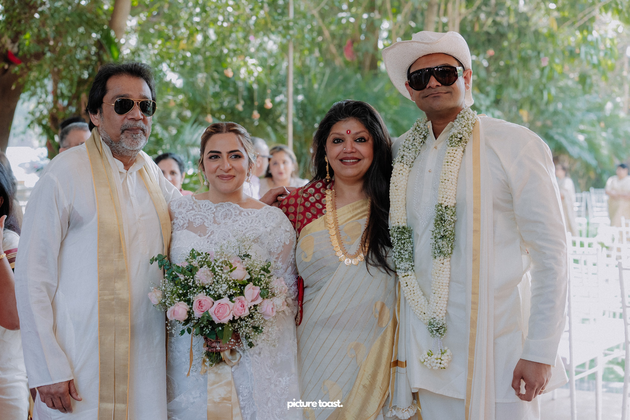 Blessing of Rajiv & Aashna. Fine art Wedding Photographers in India & Canada