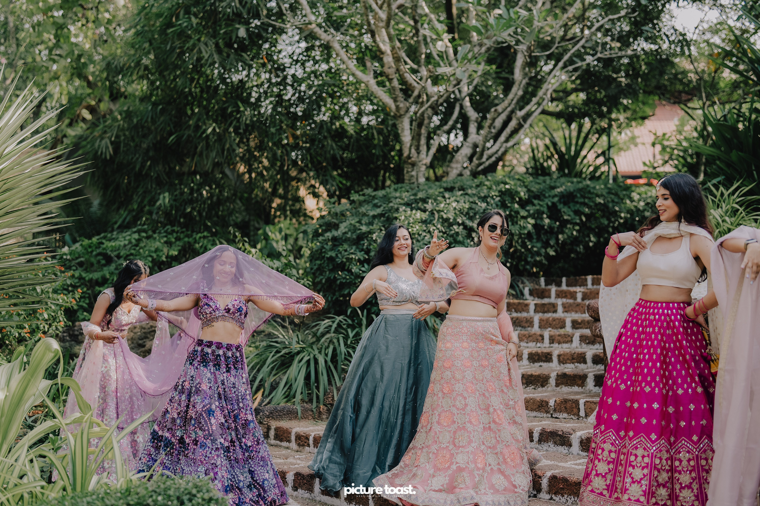 Varamala Ft. Barbie & Aneesh. Fine art Wedding Photographers in India & Canada