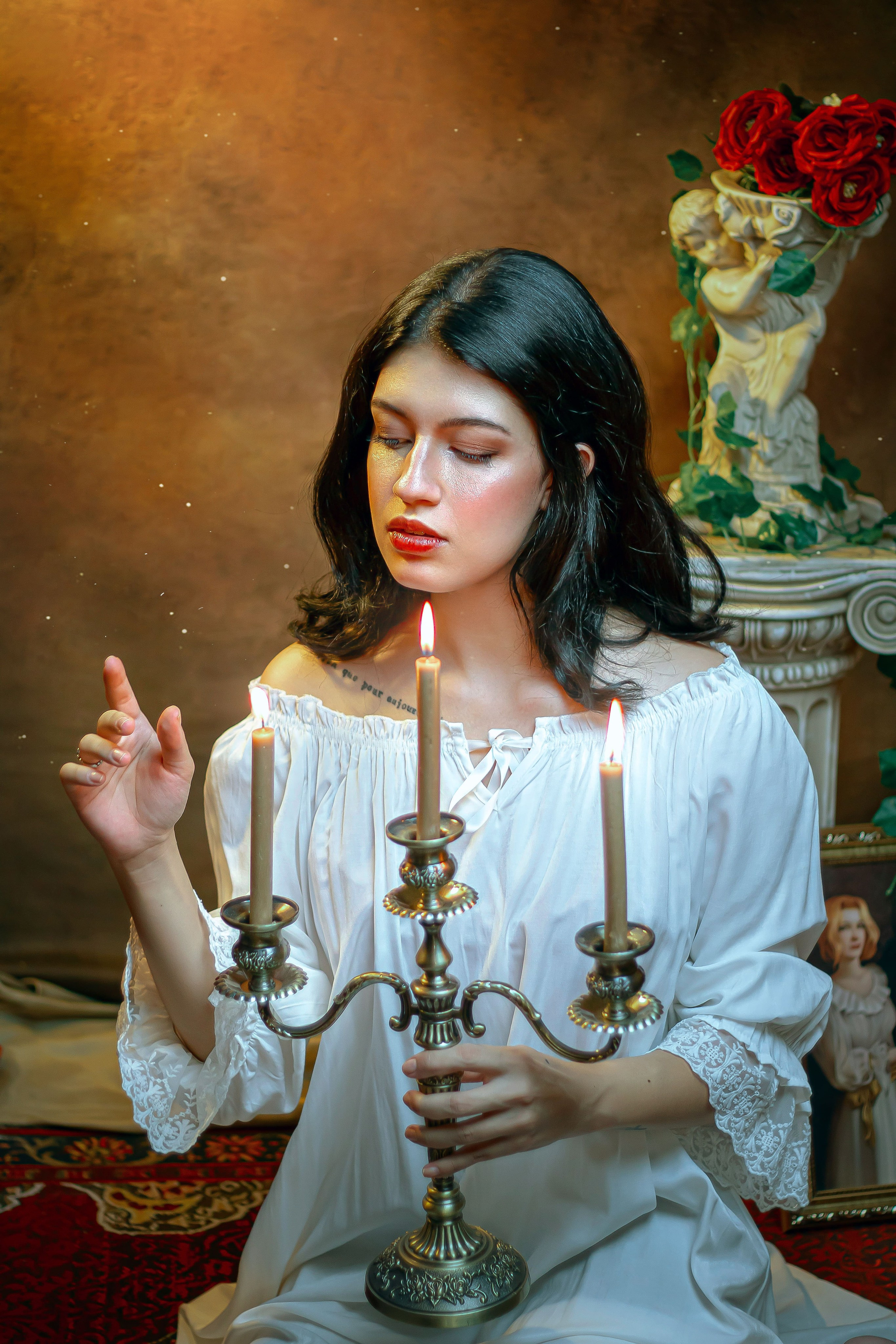 Ensaio Artístico Estilo Pintura Vintage | SP. Fotógrafa em são paulo — Fotos Autênticas