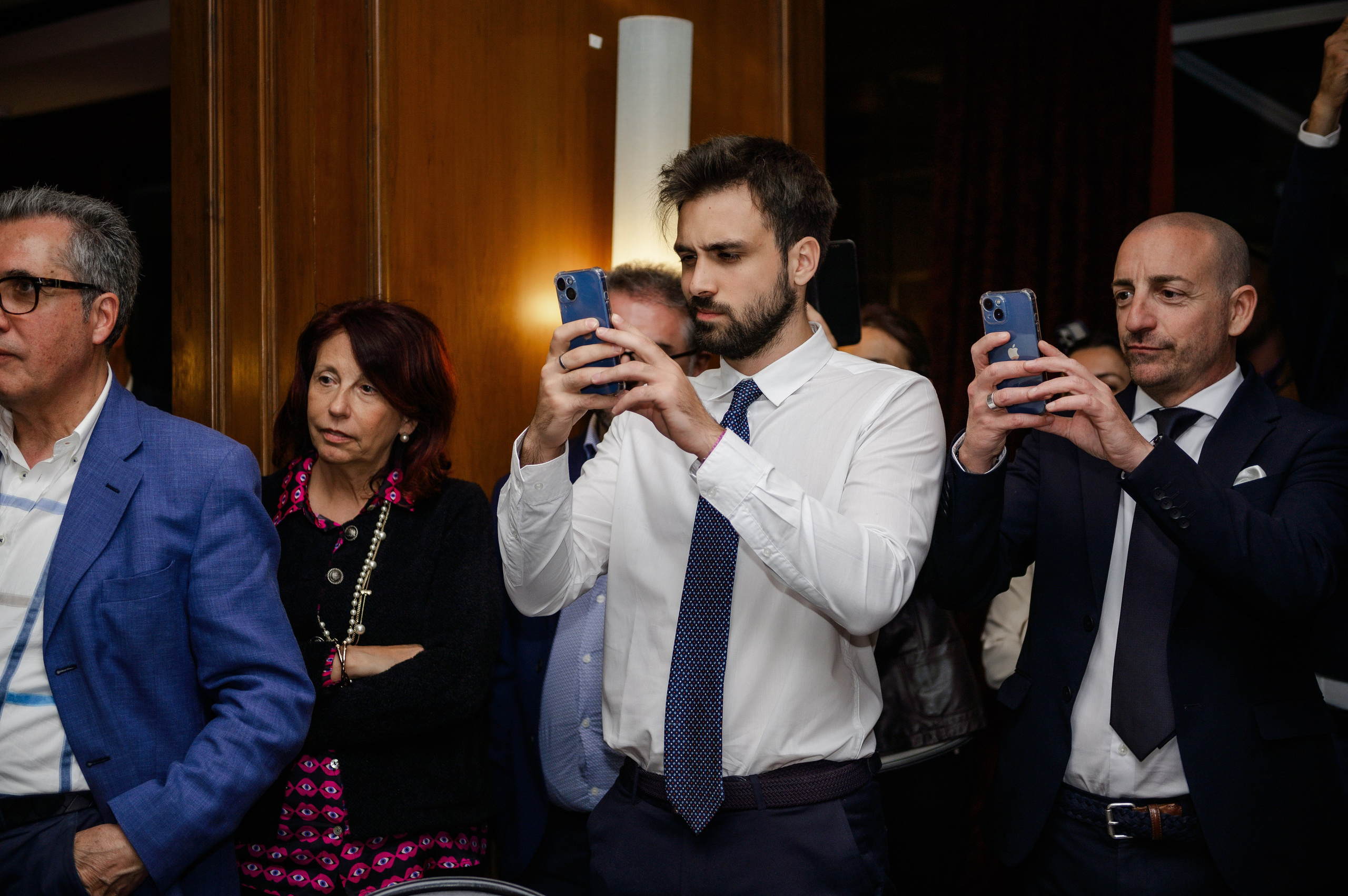 Corporate party at the restaurant — Pharma. Ваш фотограф в Лиссабоне — Анна Белова