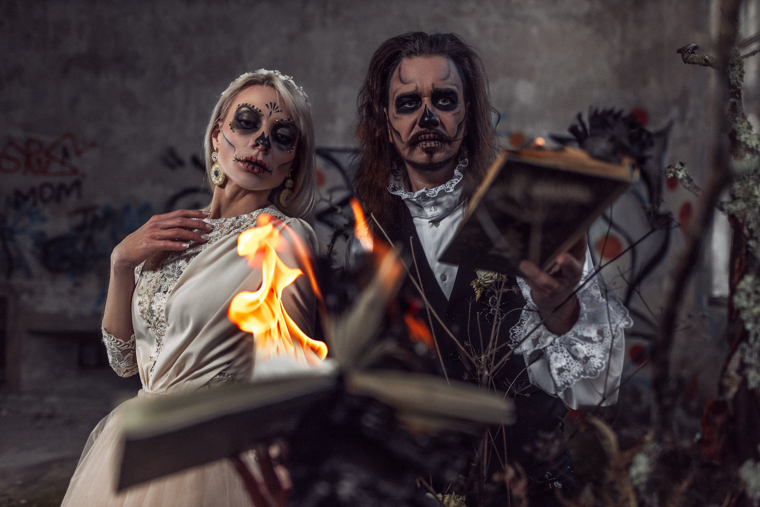 Couple Halloween 22.10.2023. Portree- ja perefotograaf Anton Hansen Tallinnas, Eestis