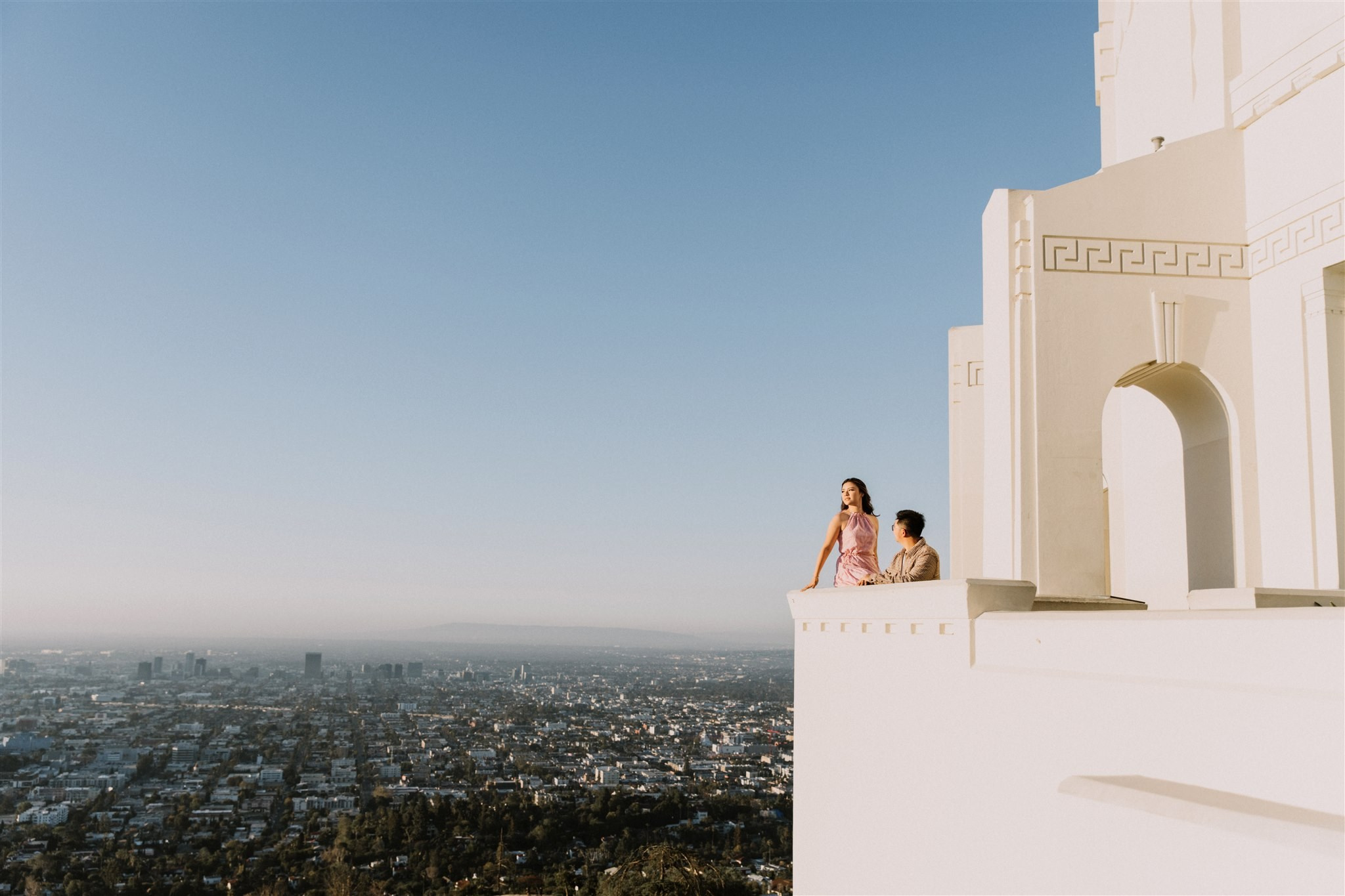 Engagement Session at Griffith Observatory, Los Angeles | Taya Frank. Southern California Family and Couple Photographer