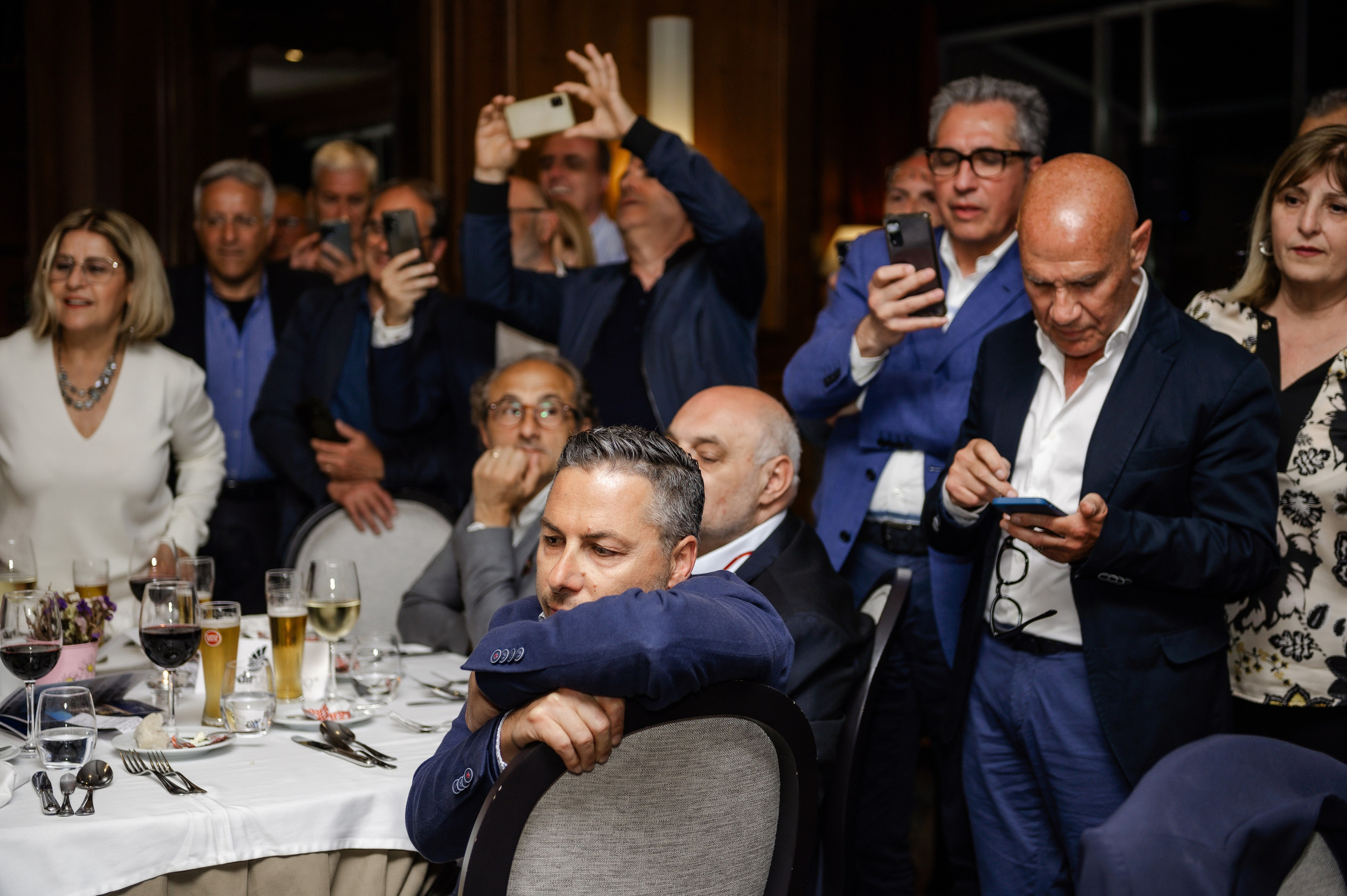 Corporate party at the restaurant — Pharma. Ваш фотограф в Лиссабоне — Анна Белова