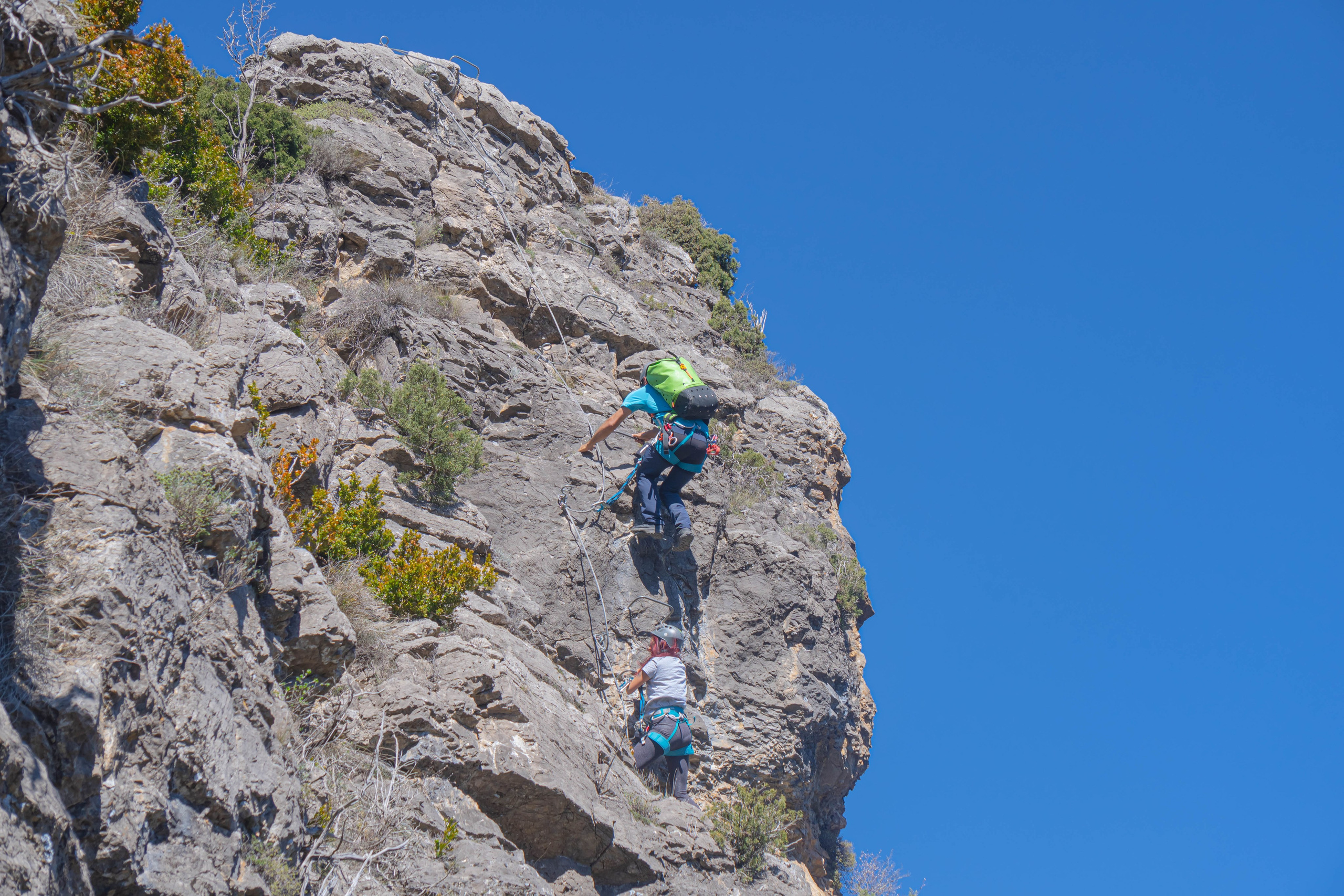 Vía ferrata Tossal de Miravet. Alba del Norte Studio