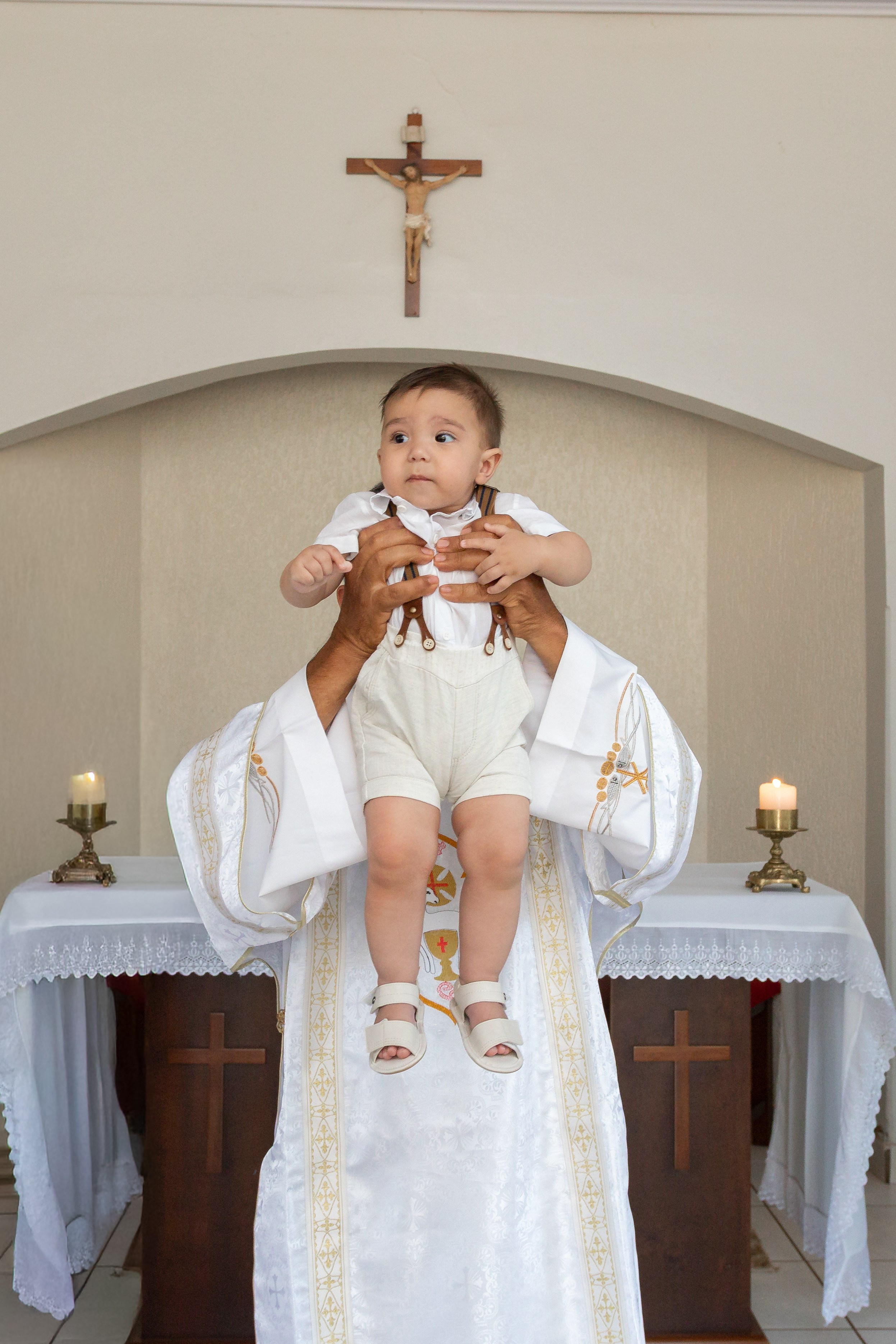 Lucca — Batizado. Principal