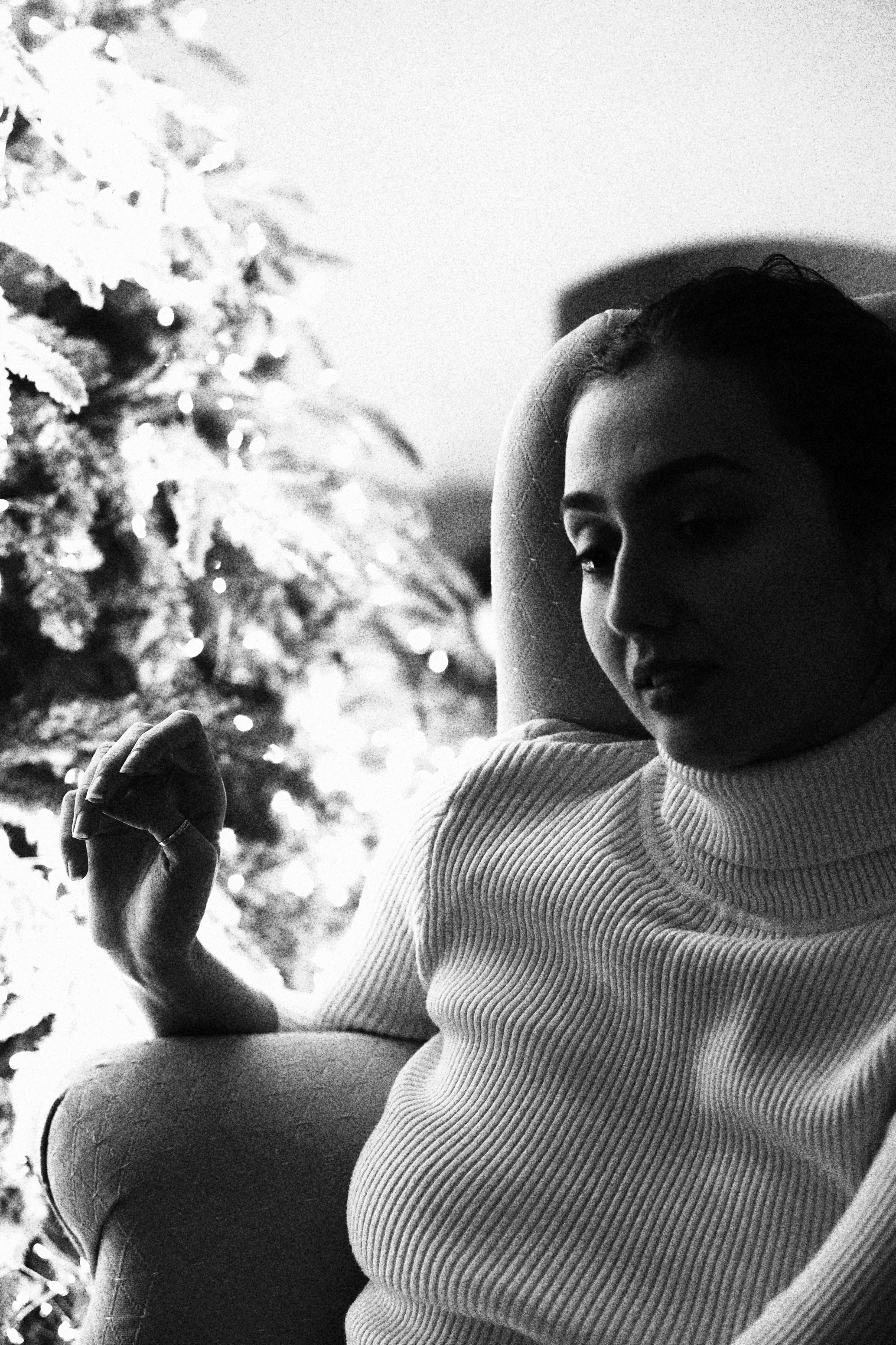 Eva / Christmas Story. BNW Around Photography