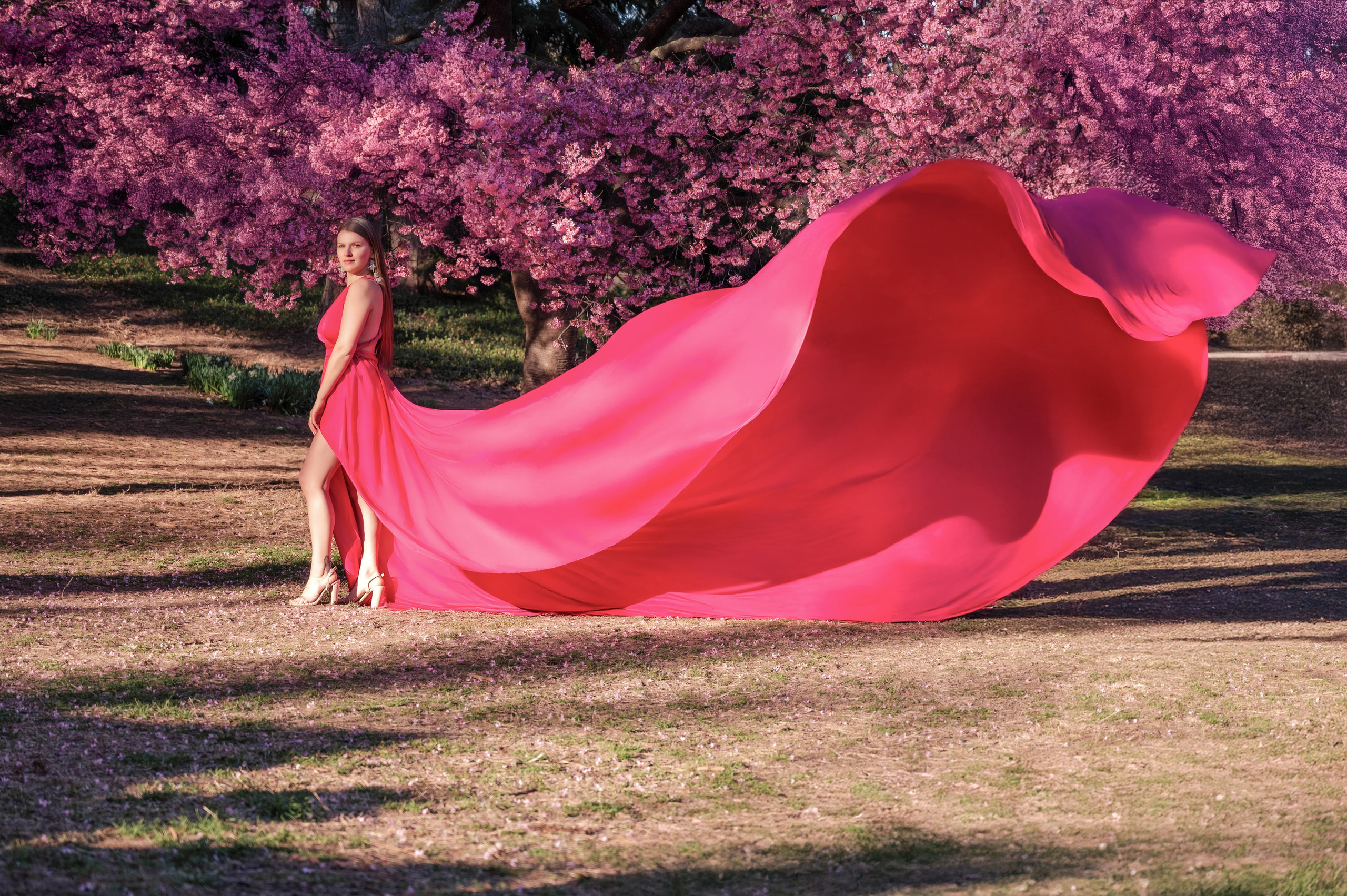 Flying dress. Alena Galieva New York Photographer