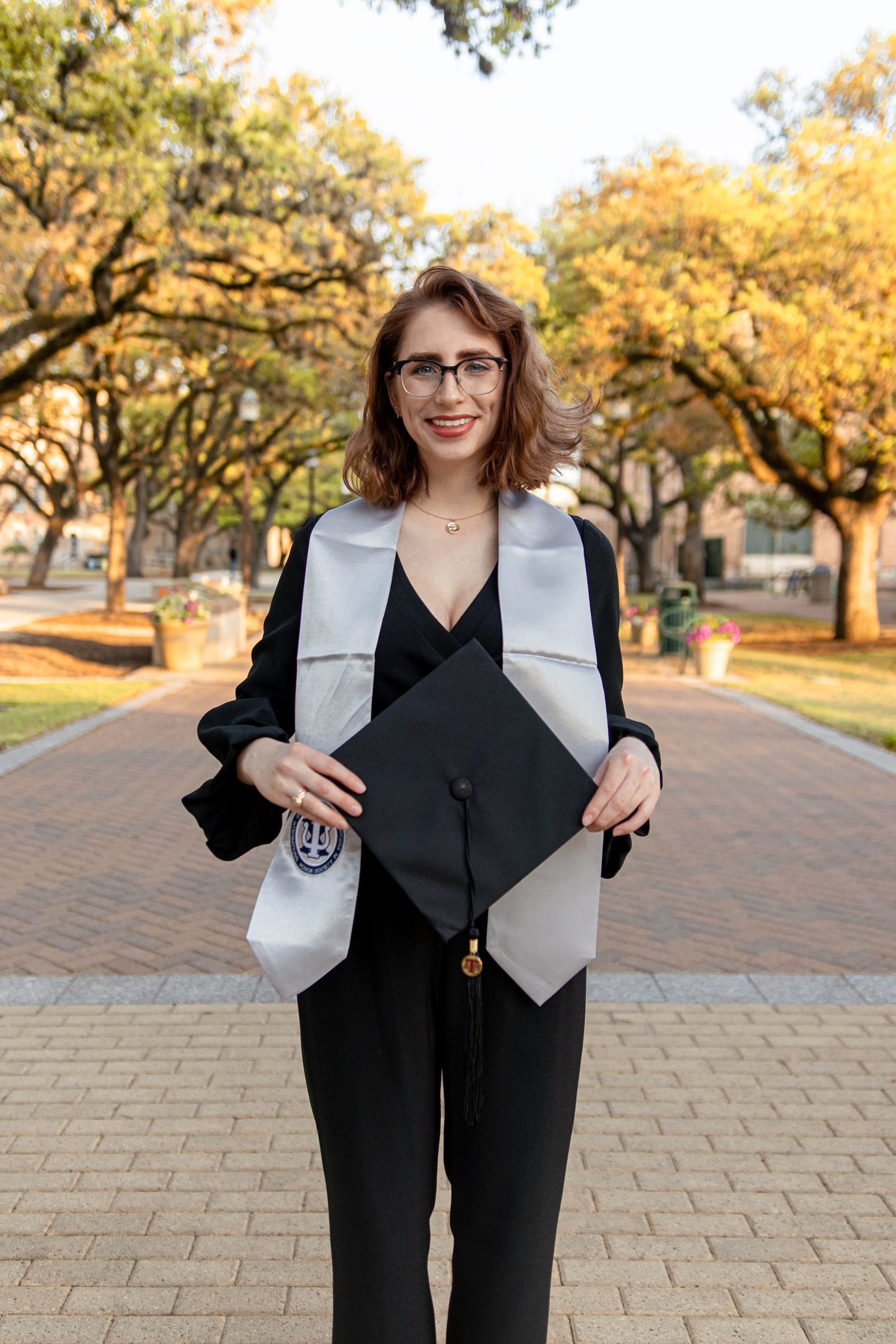 Lexie's graduation photoshoot at Texas A&M University