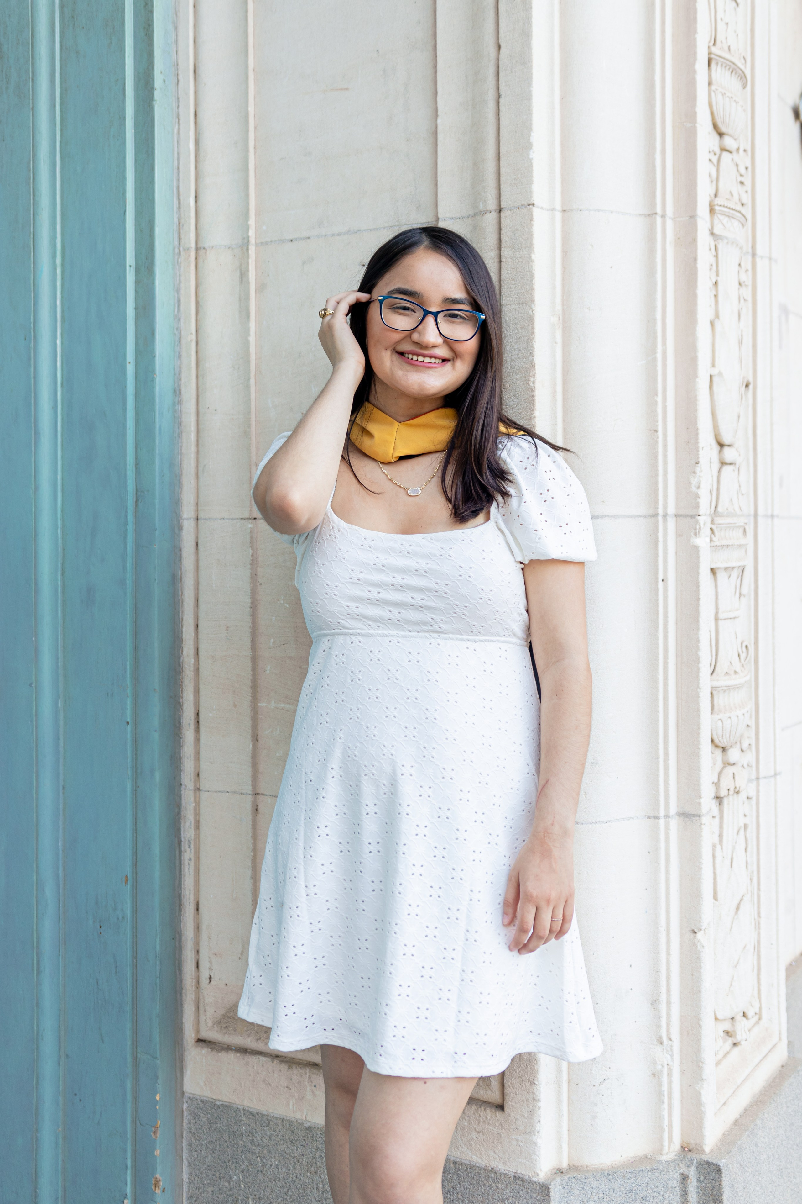 Yulissa's graduation photoshoot at the University of Texas
