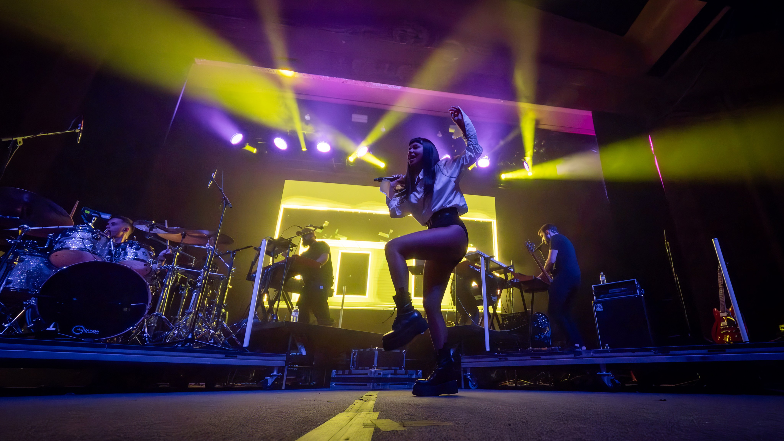 INNA / 2024. Reportage concert portrait photography in the San Francisco Bay Area