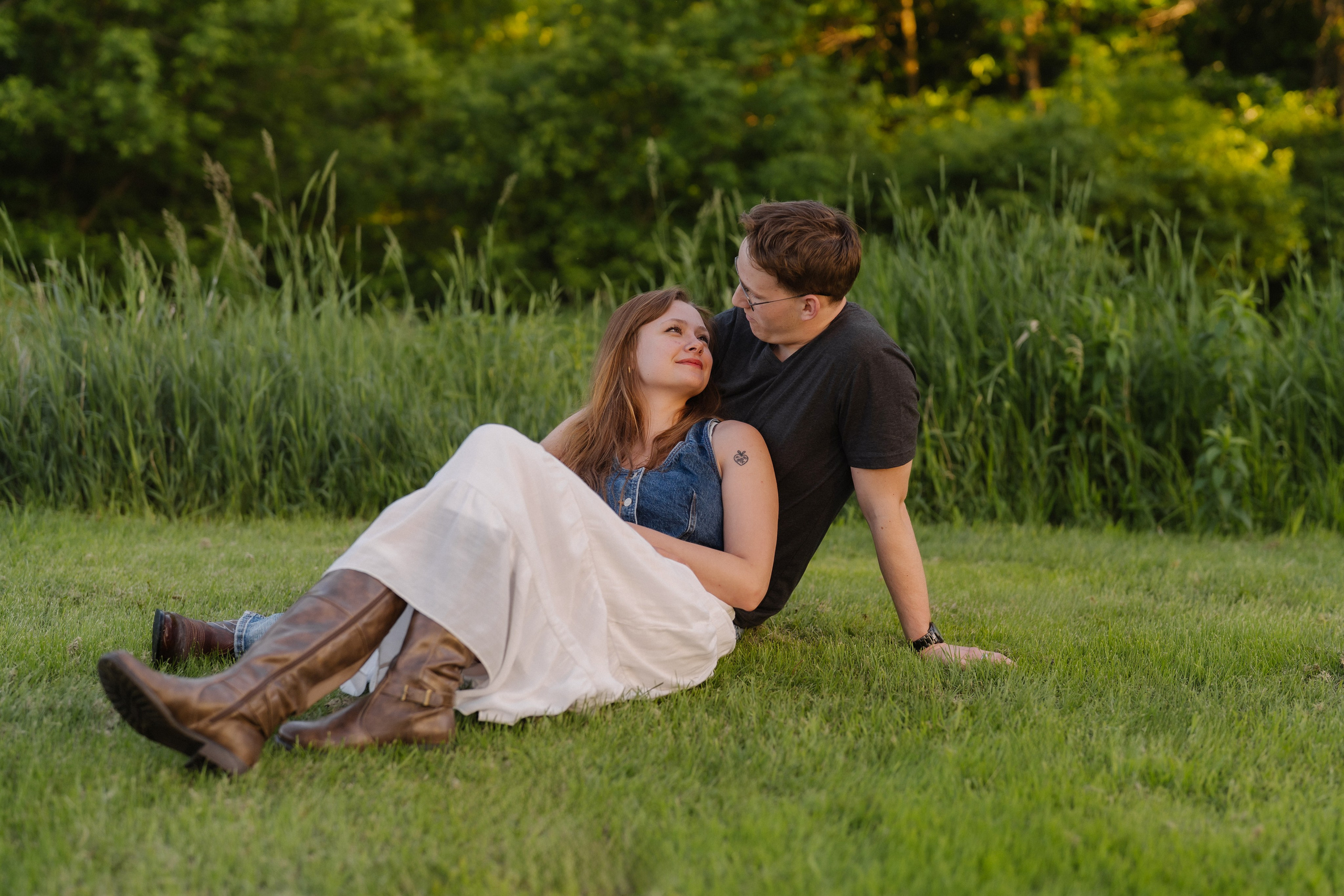 Romance in the park. Photographer Viktoriia Skavronskaya